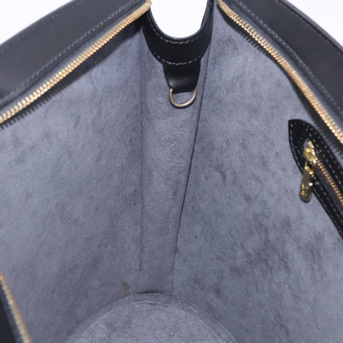 LOUIS VUITTON Epi Saint Jacques Shopping Shoulder Bag Black M52262 Auth 201154