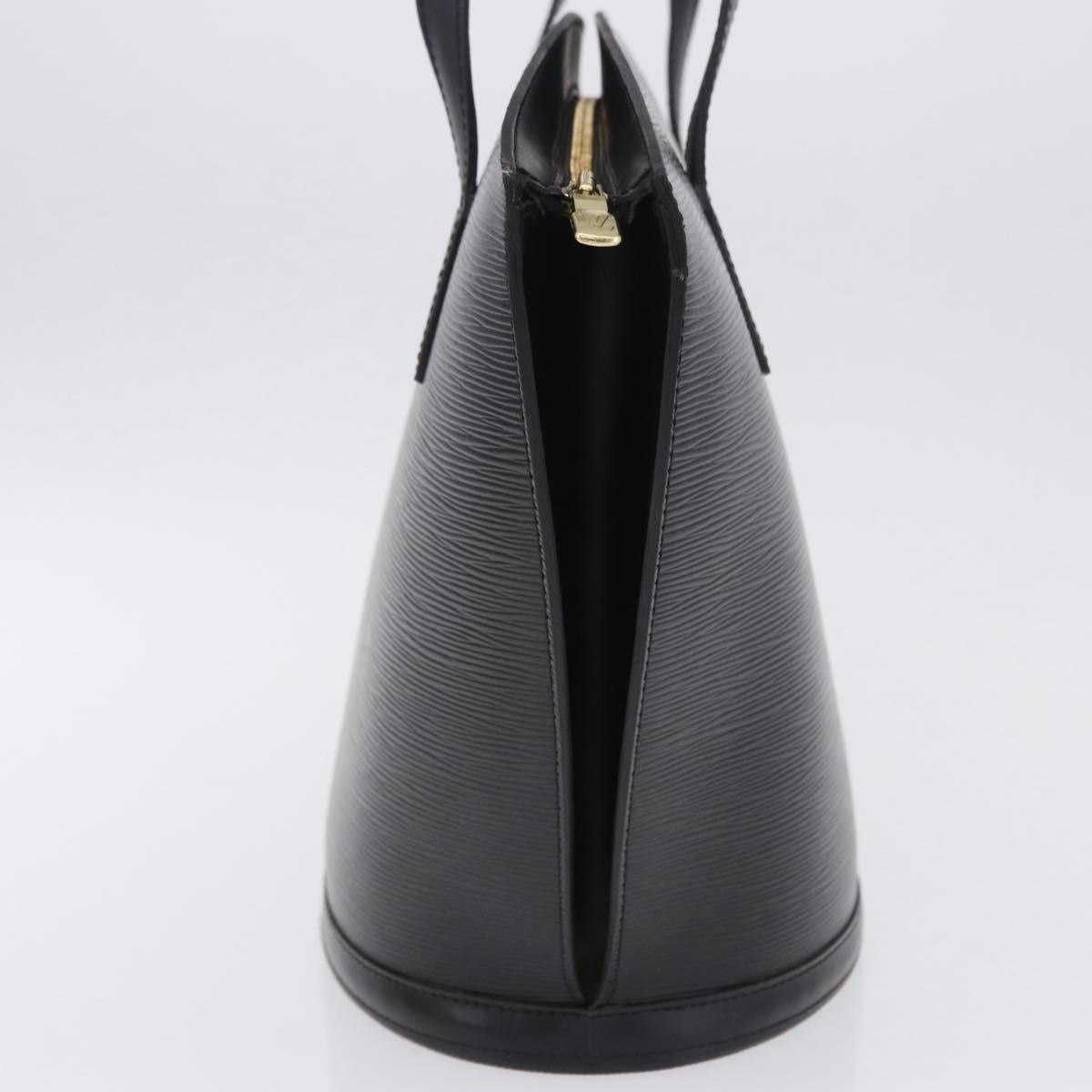 LOUIS VUITTON Epi Saint Jacques Shopping Shoulder Bag Black M52262 Auth 201154