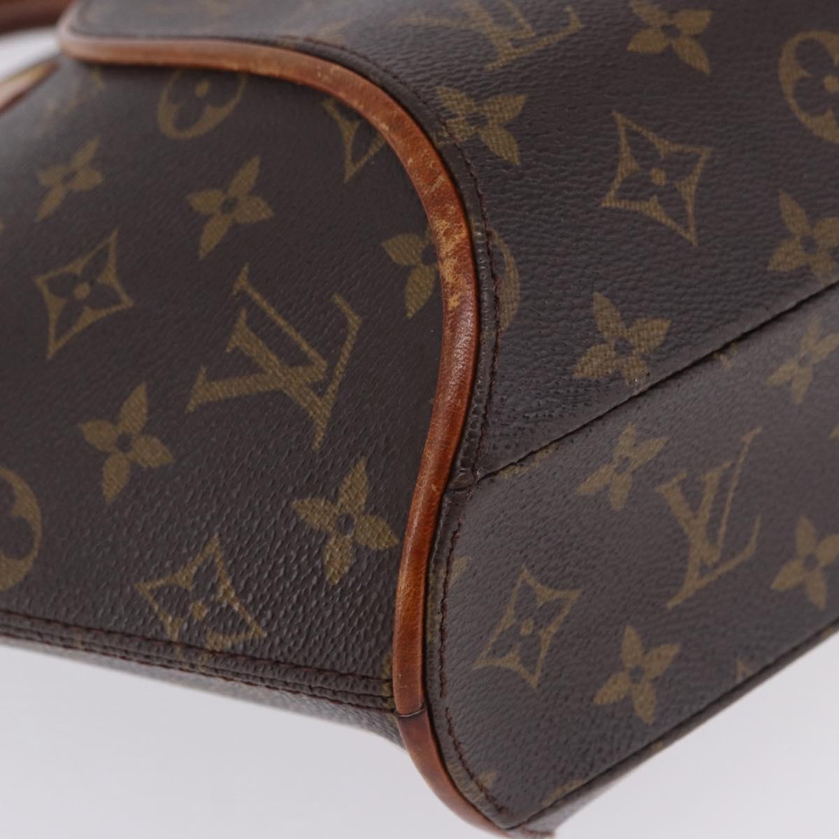 LOUIS VUITTON Monogram Ellipse PM Hand Bag M51127 LV Auth 201155