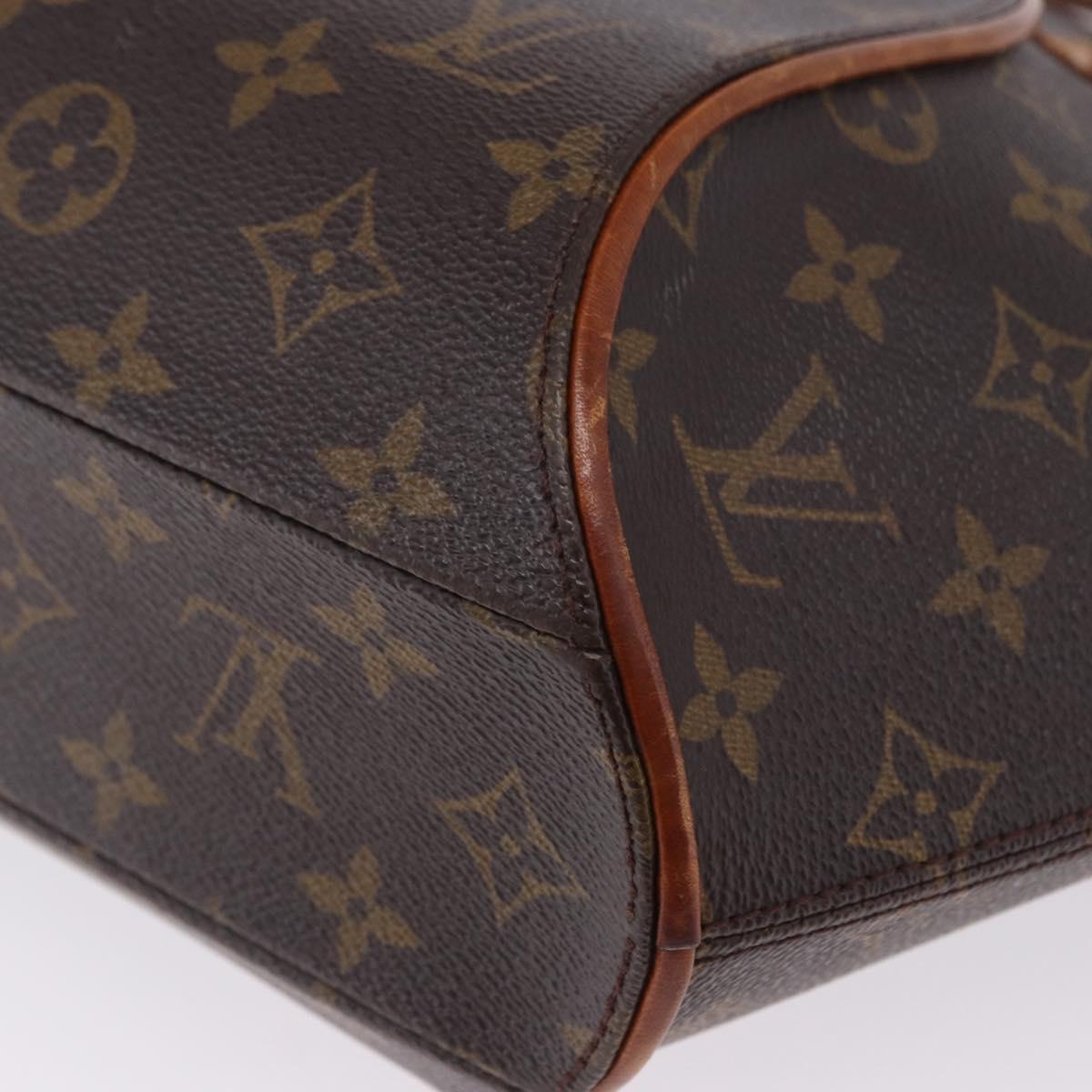 LOUIS VUITTON Monogram Ellipse PM Hand Bag M51127 LV Auth 201155