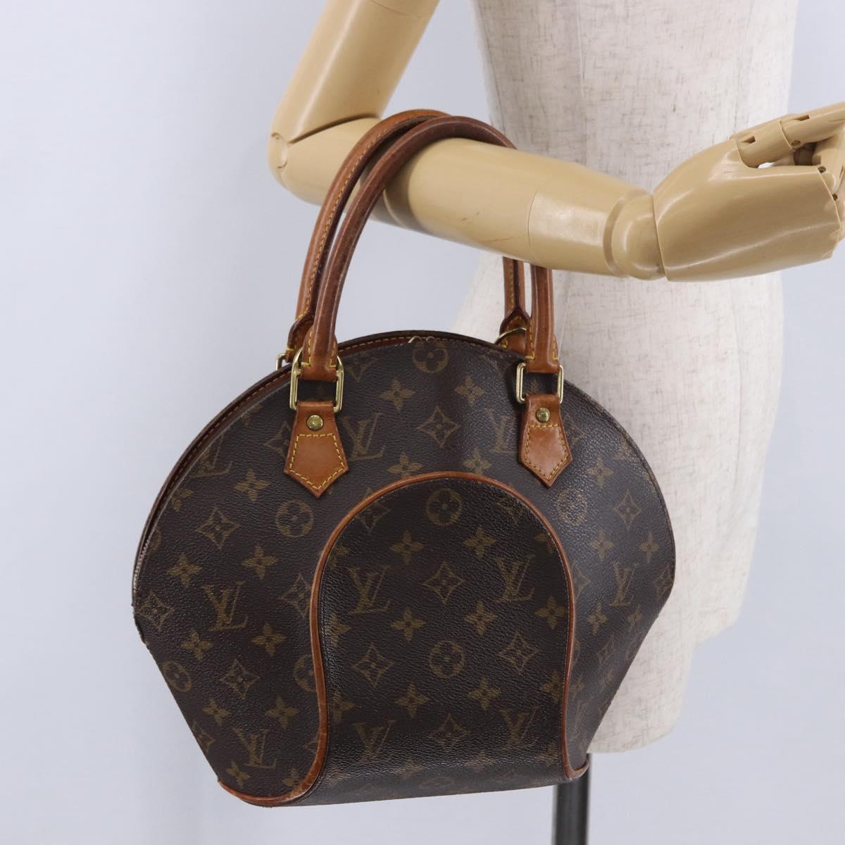 LOUIS VUITTON Monogram Ellipse PM Hand Bag M51127 LV Auth 201155