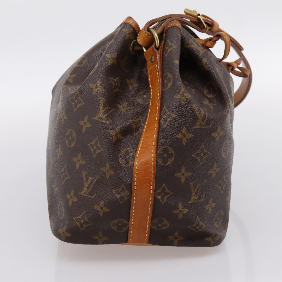 LOUIS VUITTON Monogram Petit Noe Shoulder Bag M42226 LV Auth 201160V
