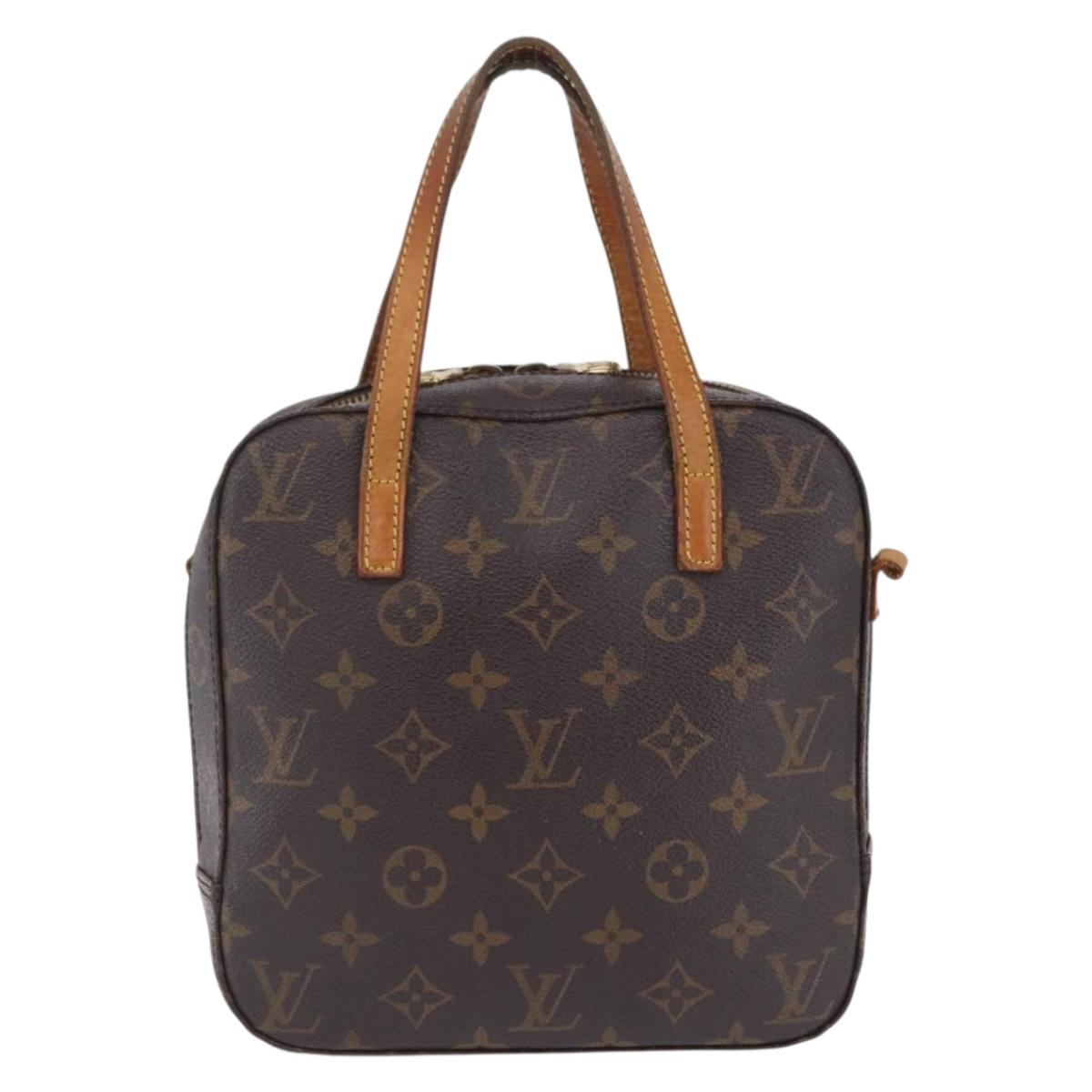 LOUIS VUITTON Monogram Spontini Hand Bag M47500 LV Auth 201165
