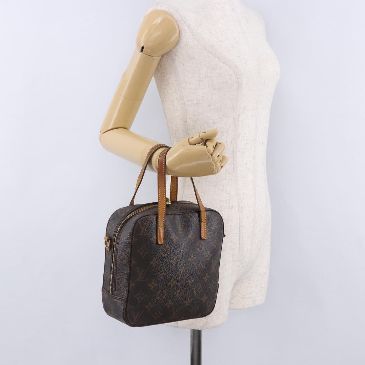 LOUIS VUITTON Monogram Spontini Hand Bag M47500 LV Auth 201165