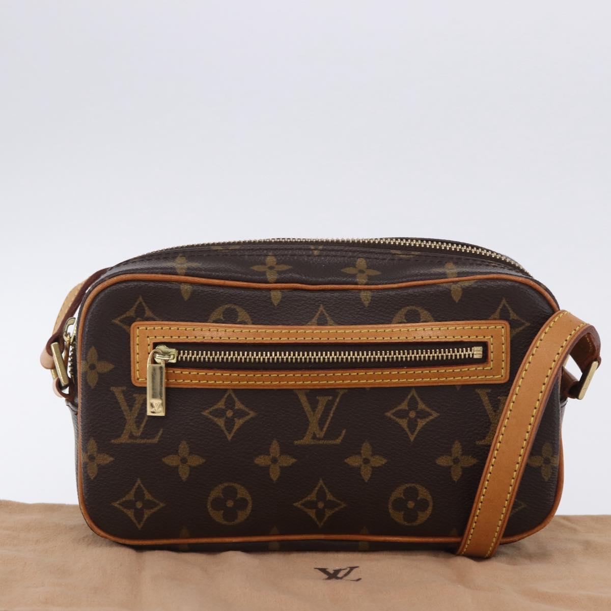 LOUIS VUITTON Monogram Pochette Cite Shoulder Bag M51183 LV Auth 201167V