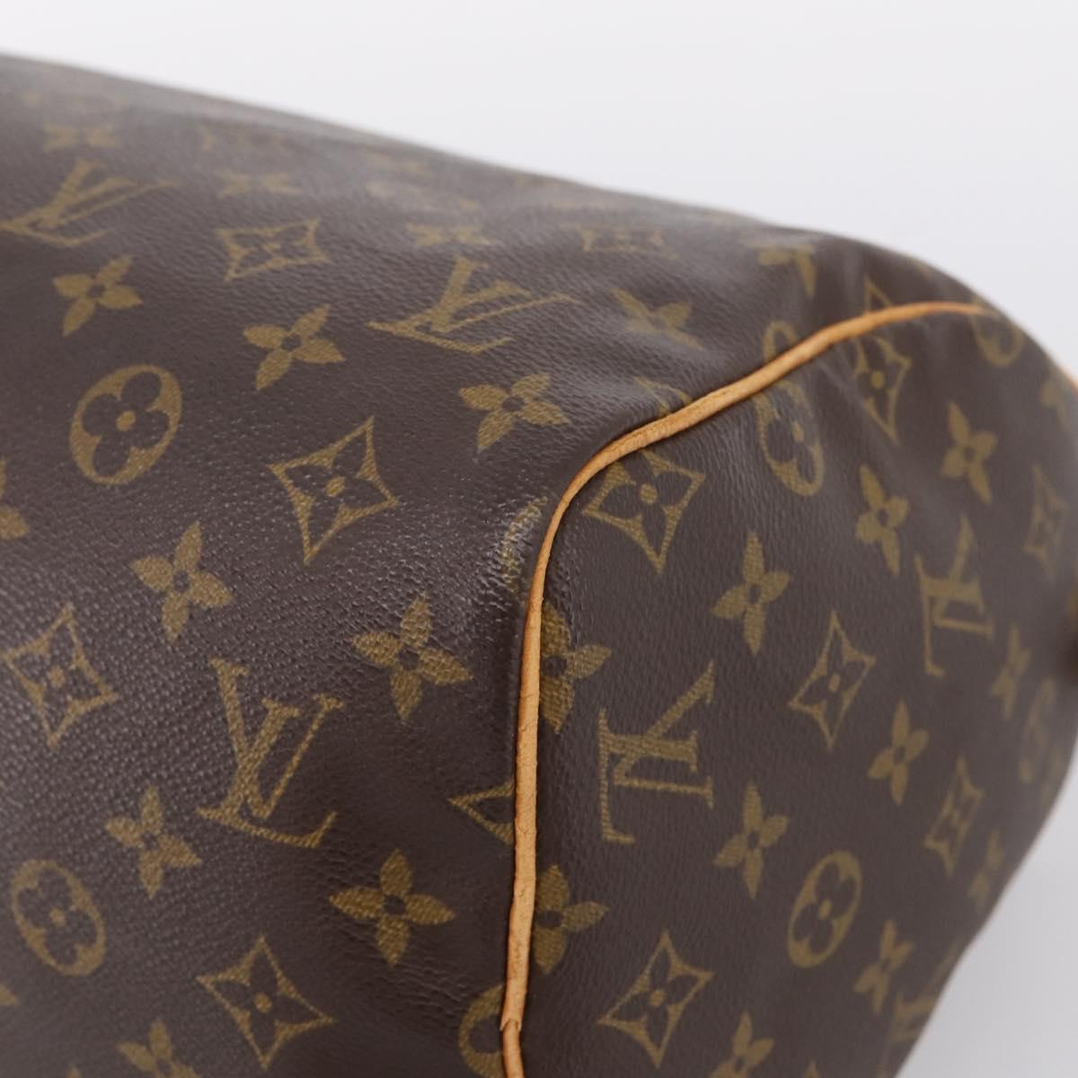 LOUIS VUITTON Monogram Speedy 30 Hand Bag M41526 LV Auth 201169A