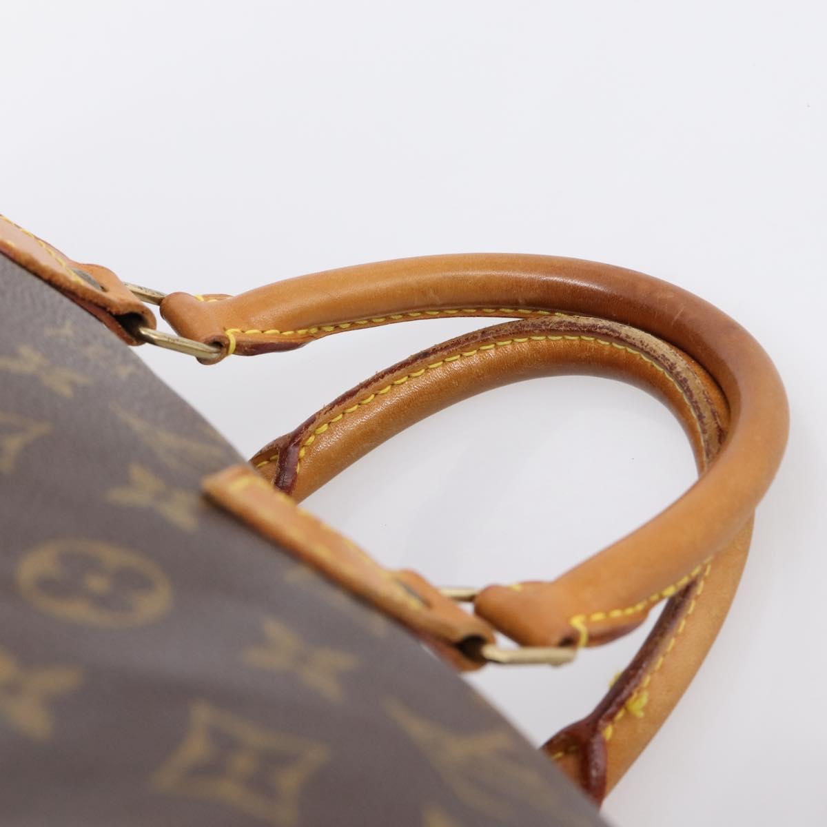 LOUIS VUITTON Monogram Speedy 30 Hand Bag M41526 LV Auth 201169A