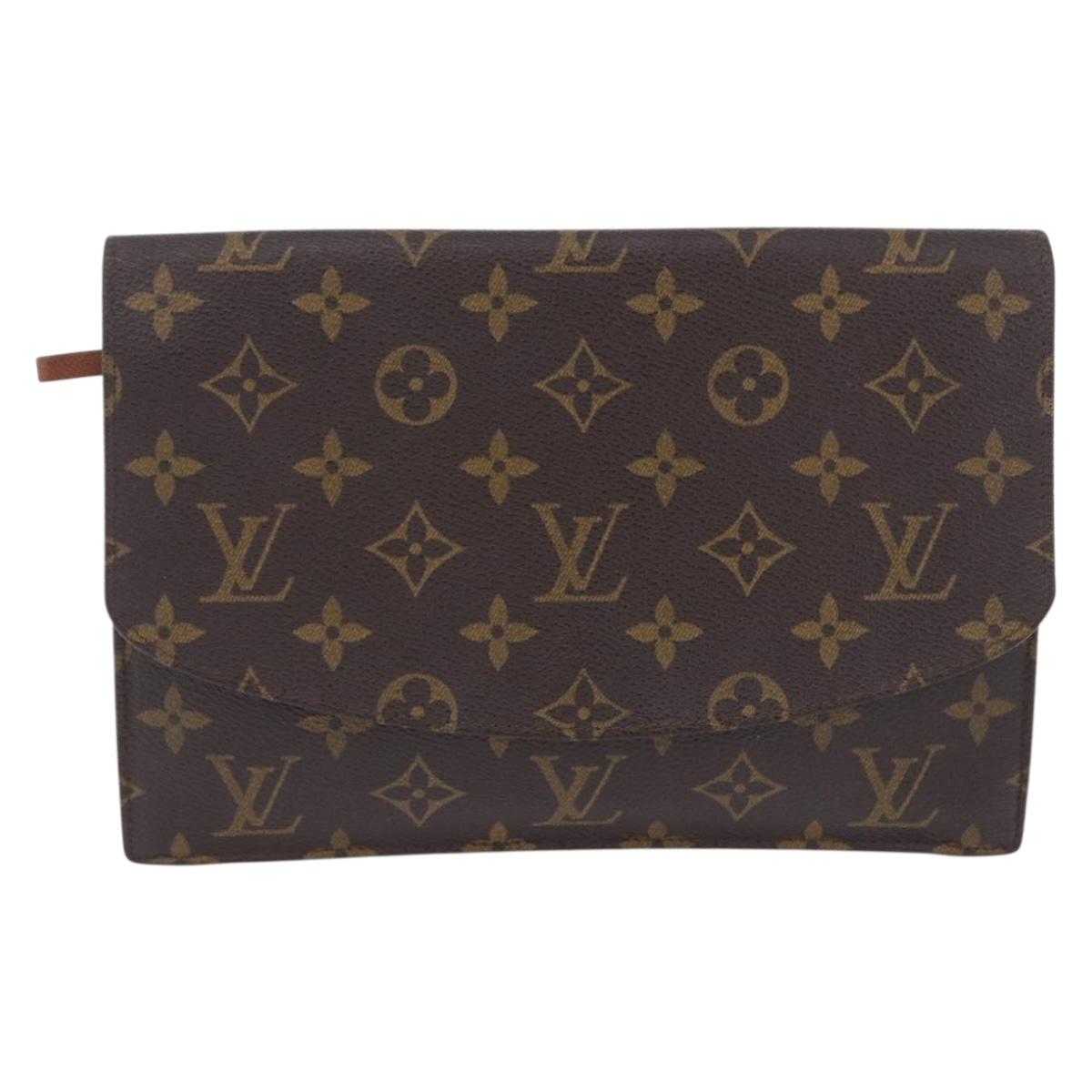 LOUIS VUITTON Monogram Pochette Rabat 23 Clutch Bag M51931 LV Auth 201172A