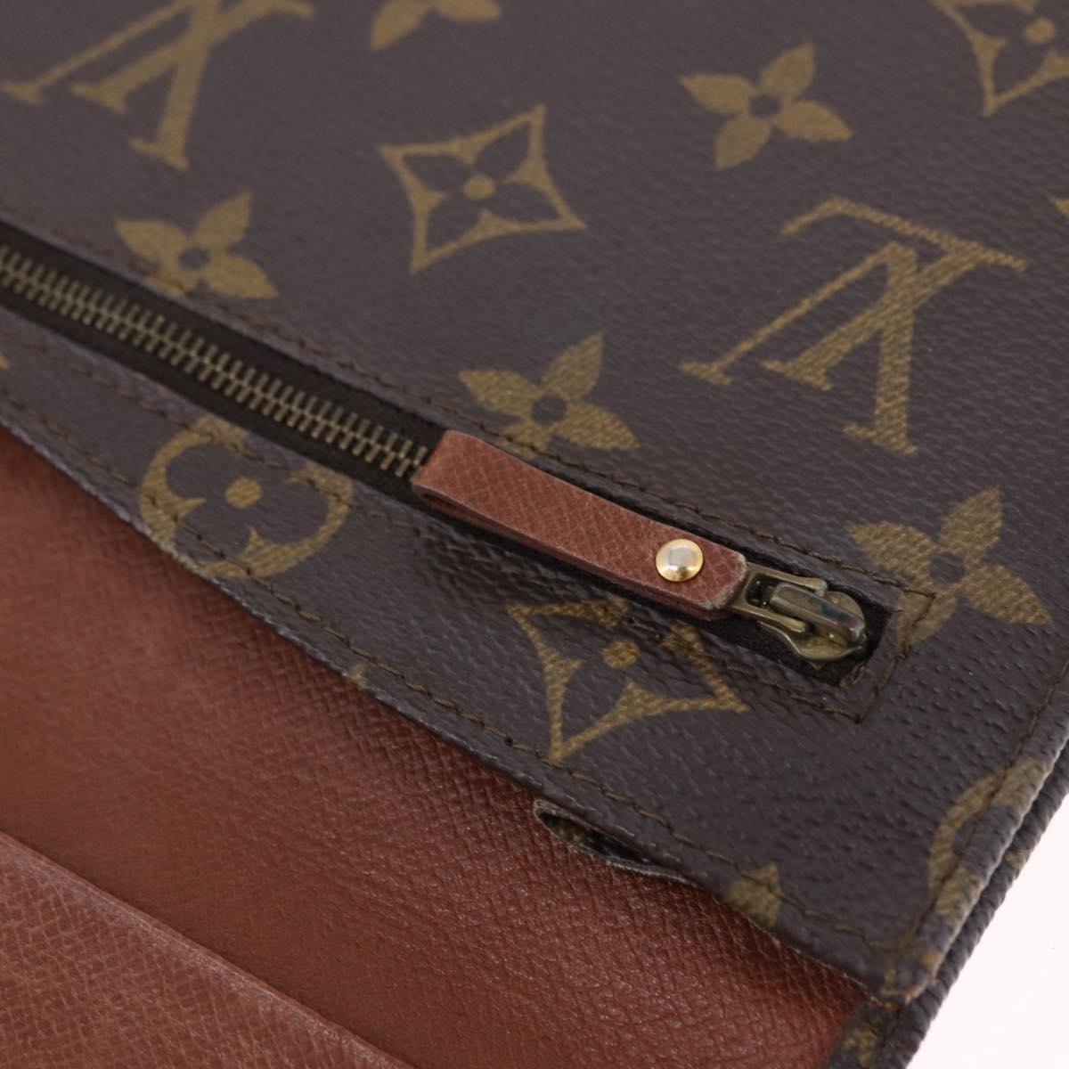LOUIS VUITTON Monogram Pochette Rabat 23 Clutch Bag M51931 LV Auth 201172A