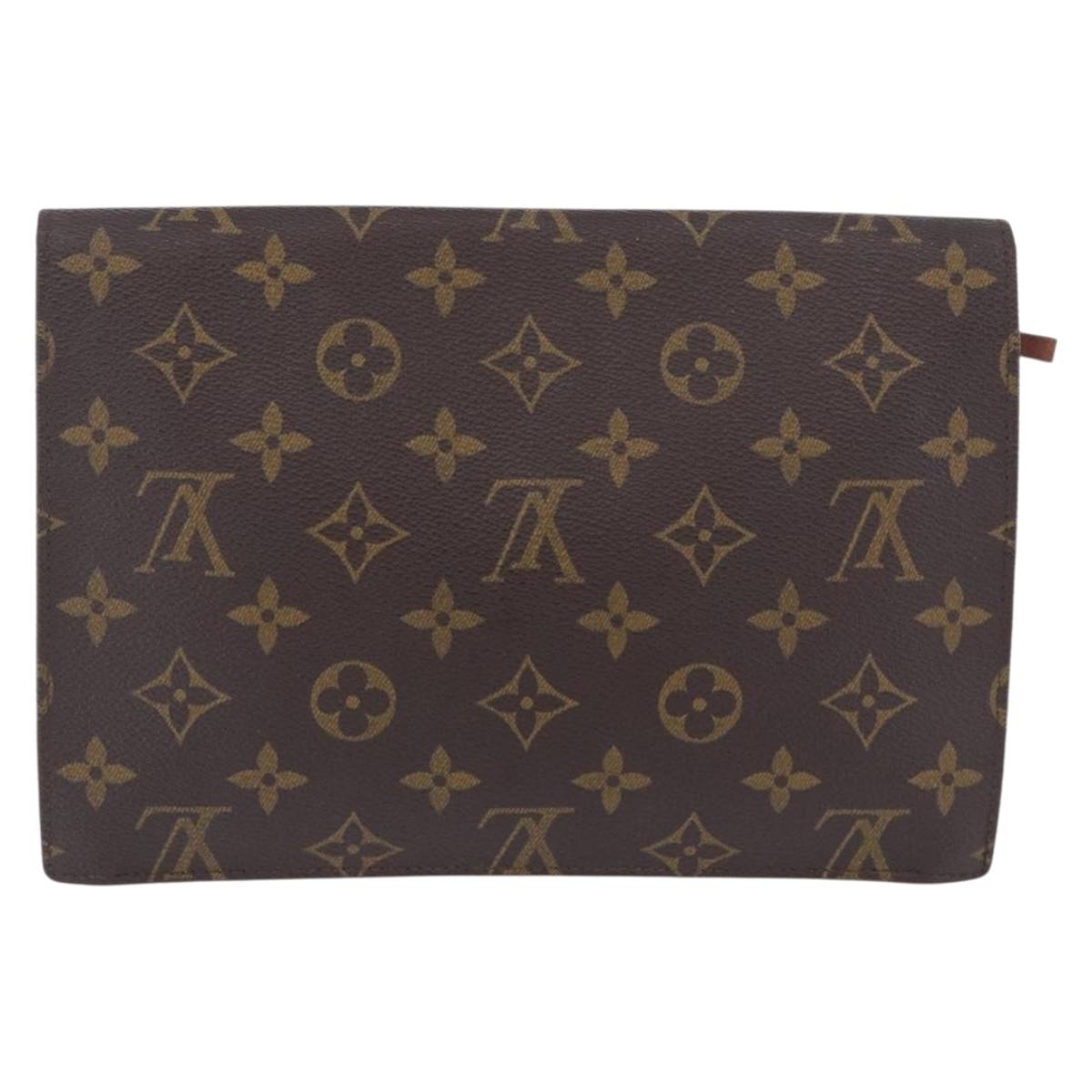 LOUIS VUITTON Monogram Pochette Rabat 23 Clutch Bag M51931 LV Auth 201172A