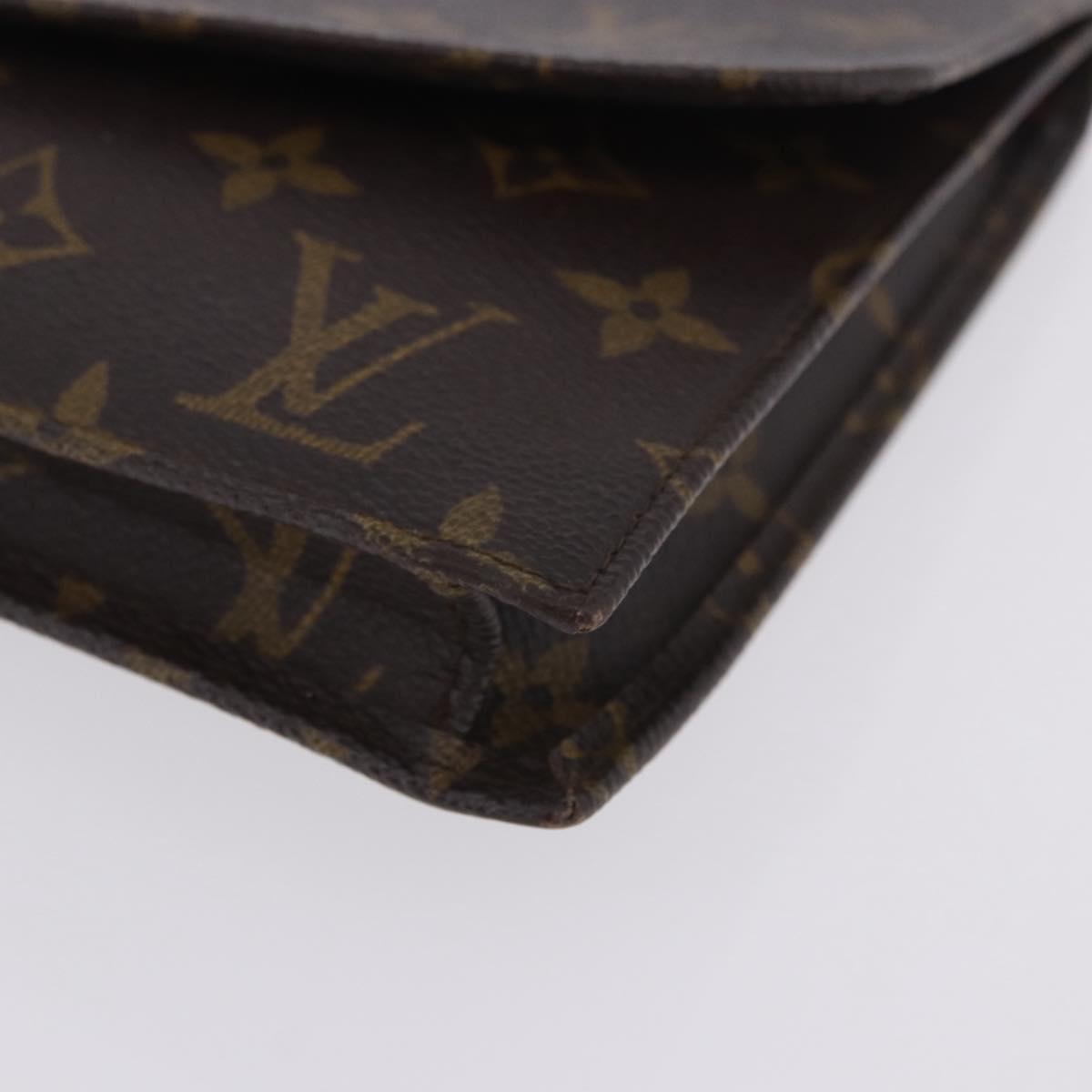 LOUIS VUITTON Monogram Pochette Rabat 23 Clutch Bag M51931 LV Auth 201172A