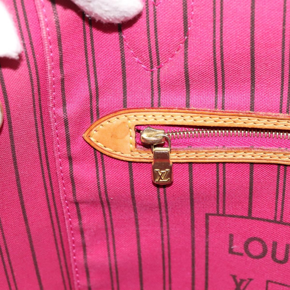 LOUIS VUITTON Monogram Neverfull MM Tote Bag M40156 LV Auth 201179