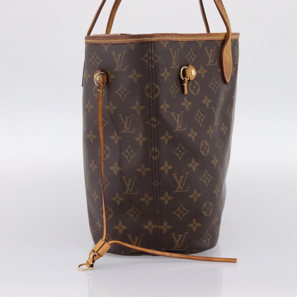 LOUIS VUITTON Monogram Neverfull MM Tote Bag M40156 LV Auth 201179