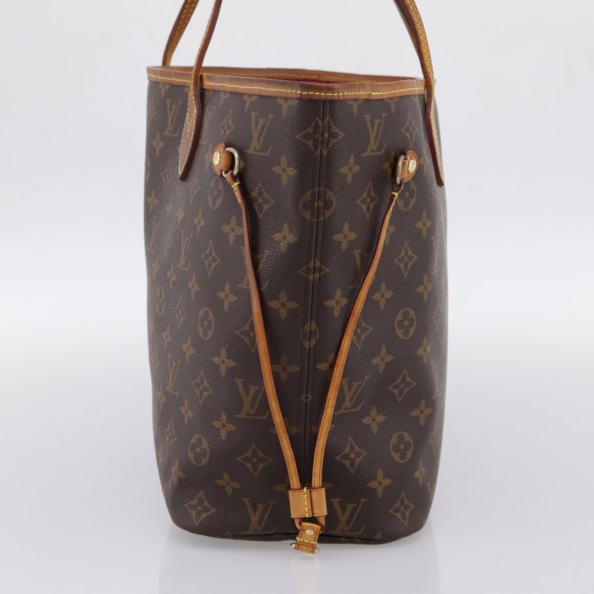 LOUIS VUITTON Monogram Neverfull MM Tote Bag M40156 LV Auth 201179