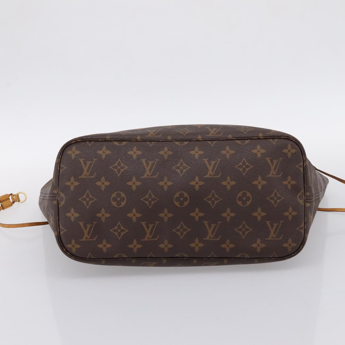 LOUIS VUITTON Monogram Neverfull MM Tote Bag M40156 LV Auth 201179