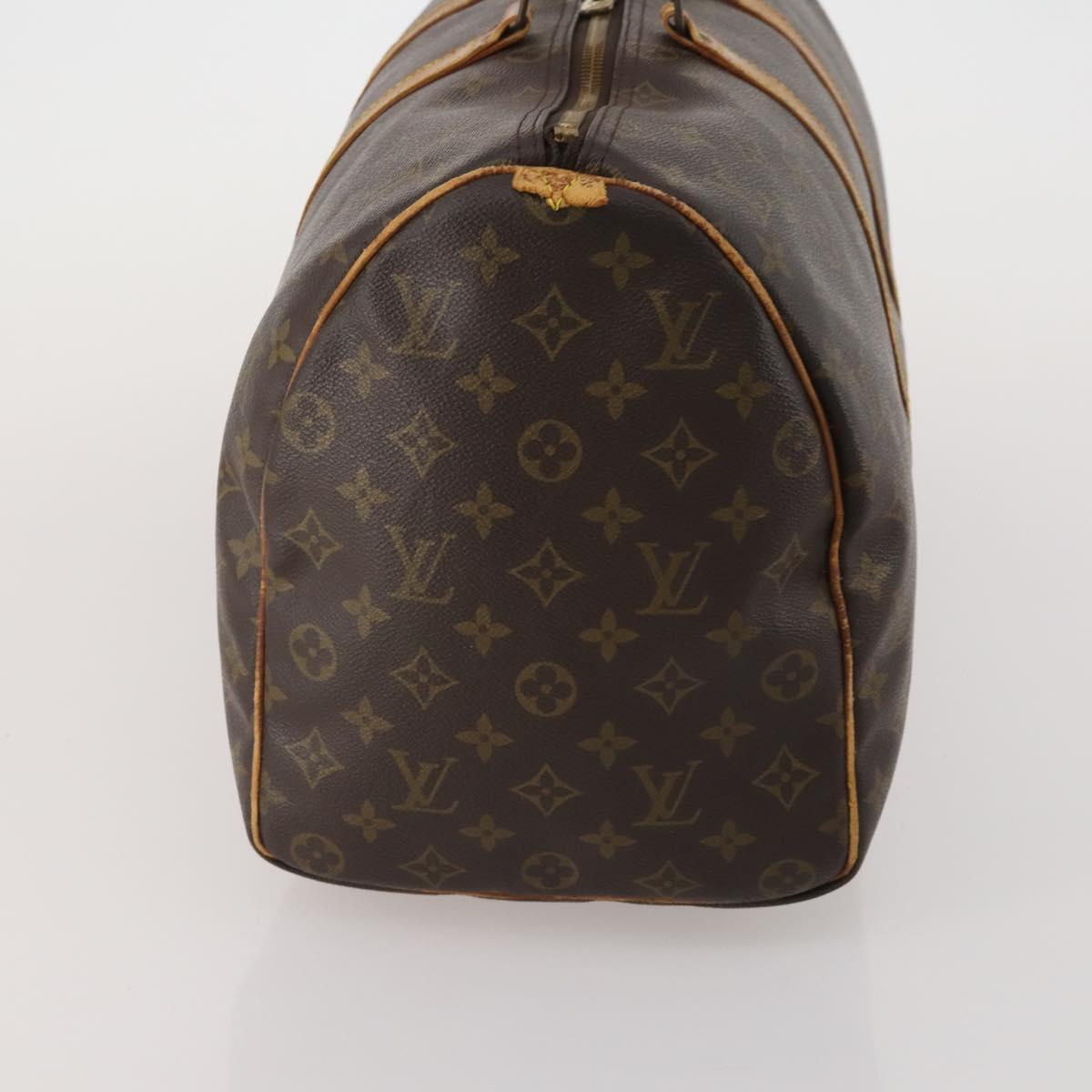 LOUIS VUITTON Monogram Keepall 45 Boston Bag M41428 LV Auth 201180