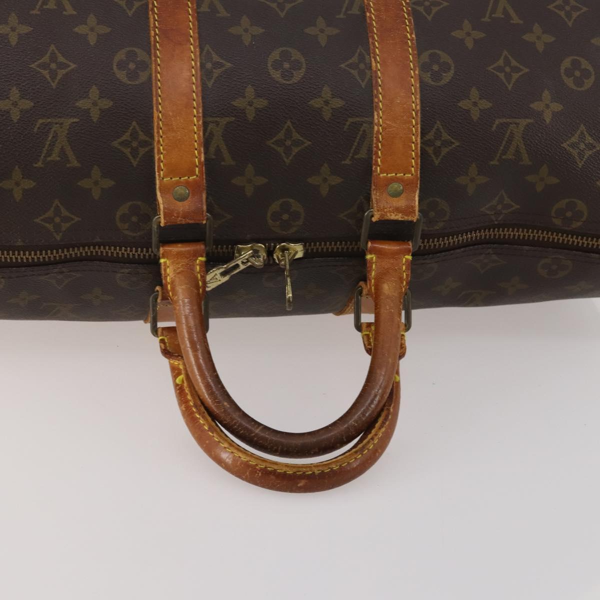LOUIS VUITTON Monogram Keepall 45 Boston Bag M41428 LV Auth 201180