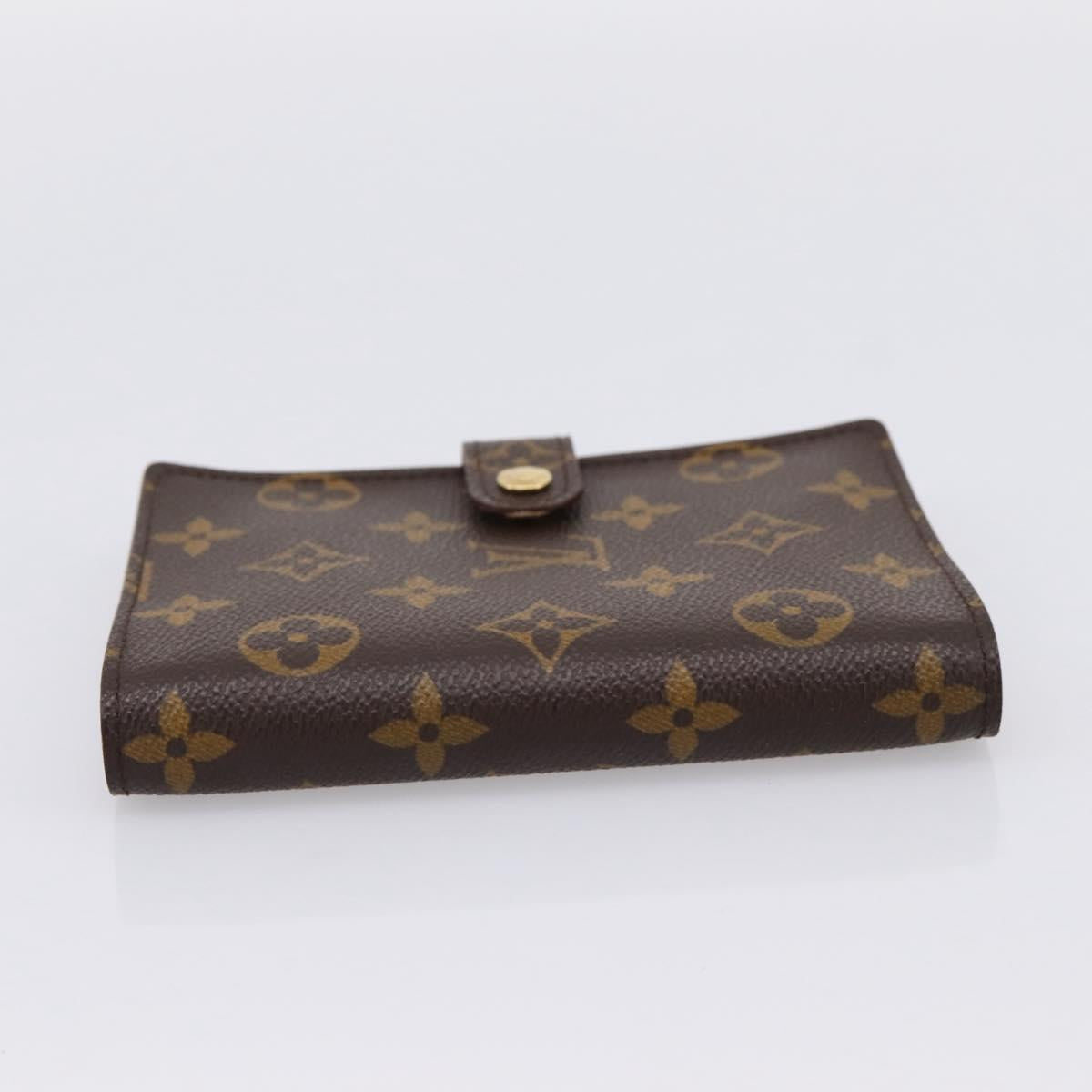 LOUIS VUITTON Monogram Agenda PM Day Planner Cover R20005 LV Auth 201181