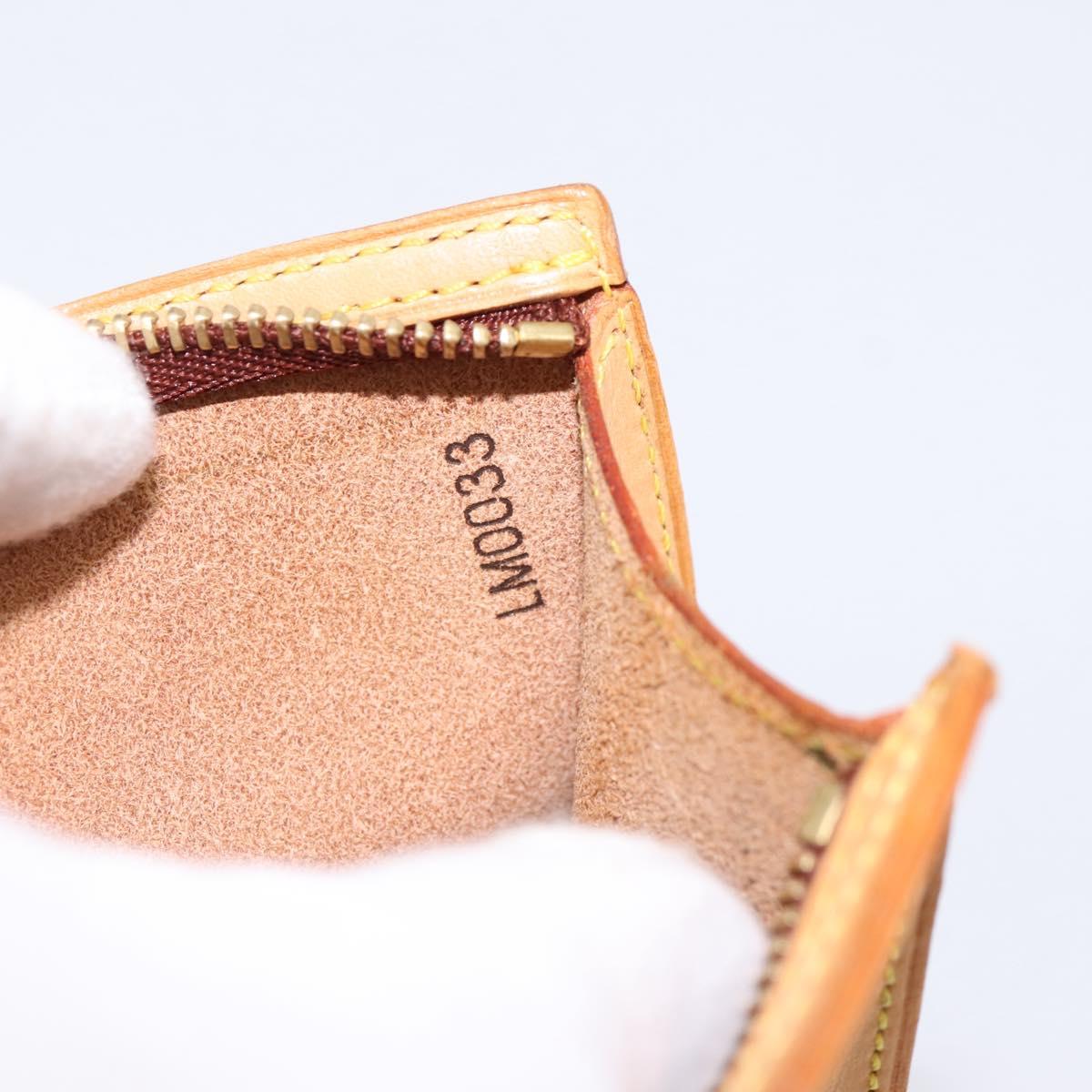 LOUIS VUITTON Nomad Kava Amble PM Pouch Beige LV Auth 201182A