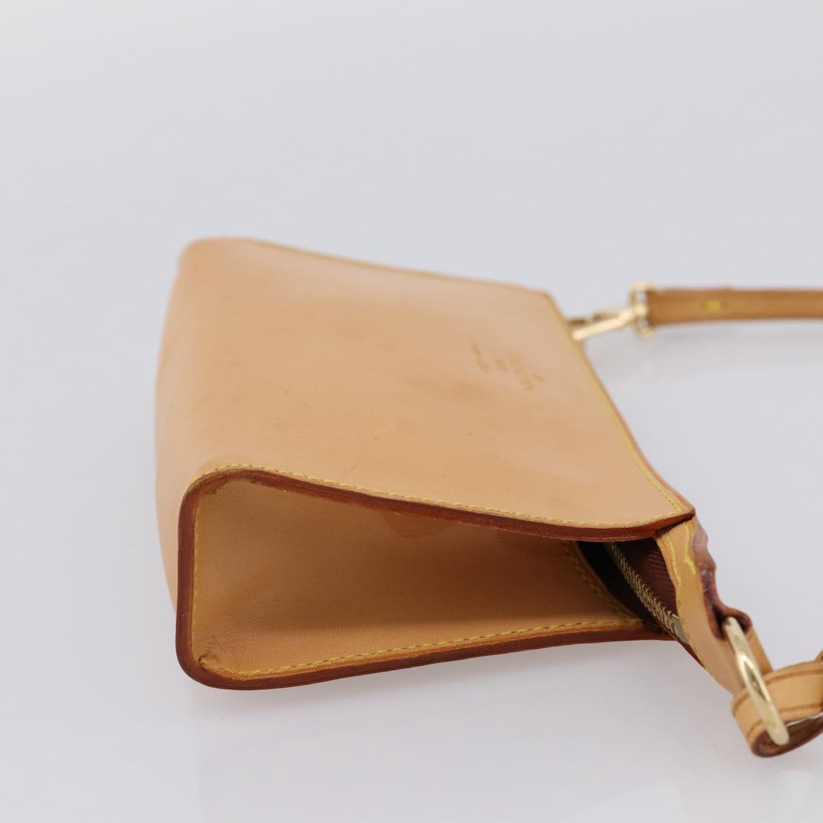 LOUIS VUITTON Nomad Kava Amble PM Pouch Beige LV Auth 201182A