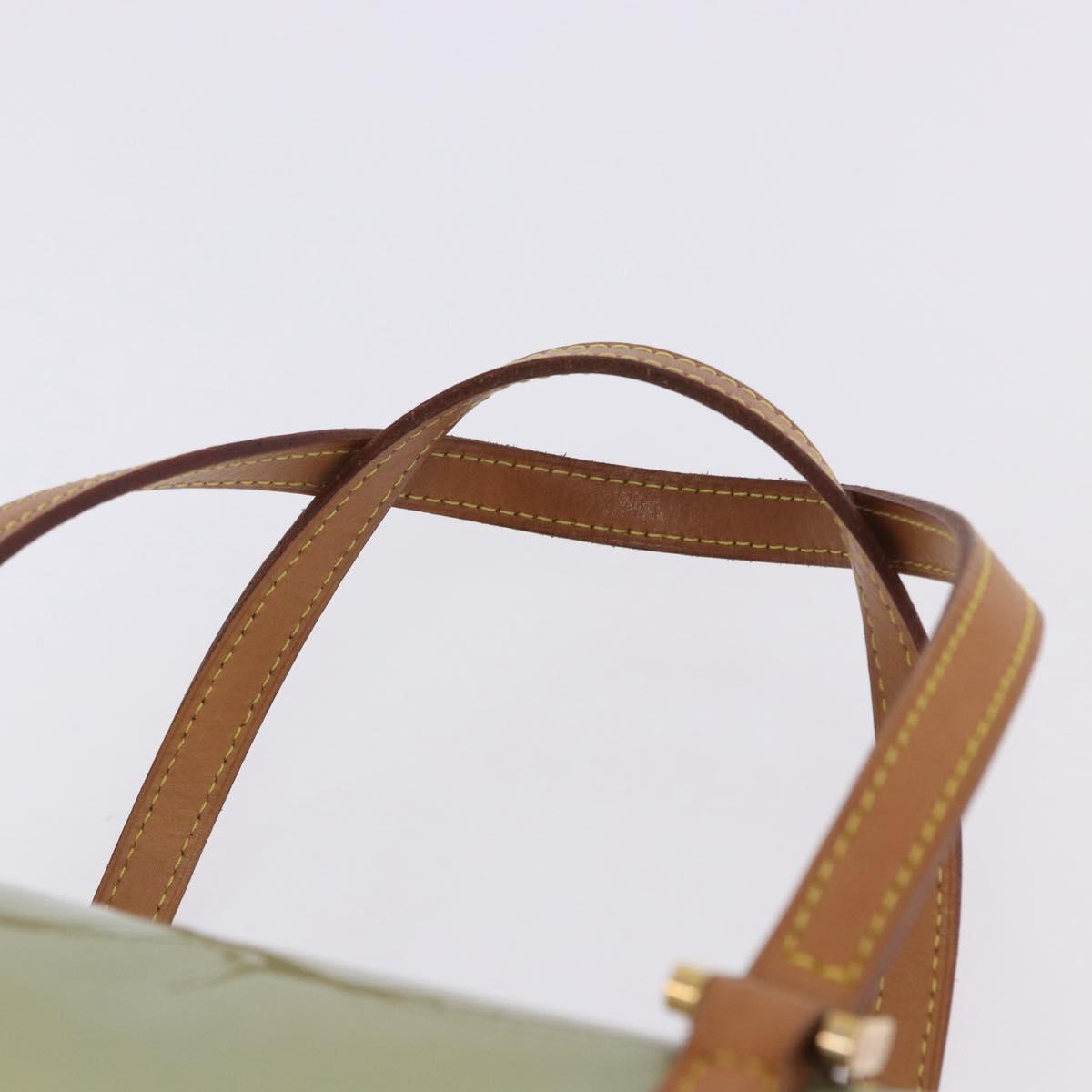 LOUIS VUITTON Monogram Vernis Bedford Hand Bag Gris M91130 LV Auth 201184