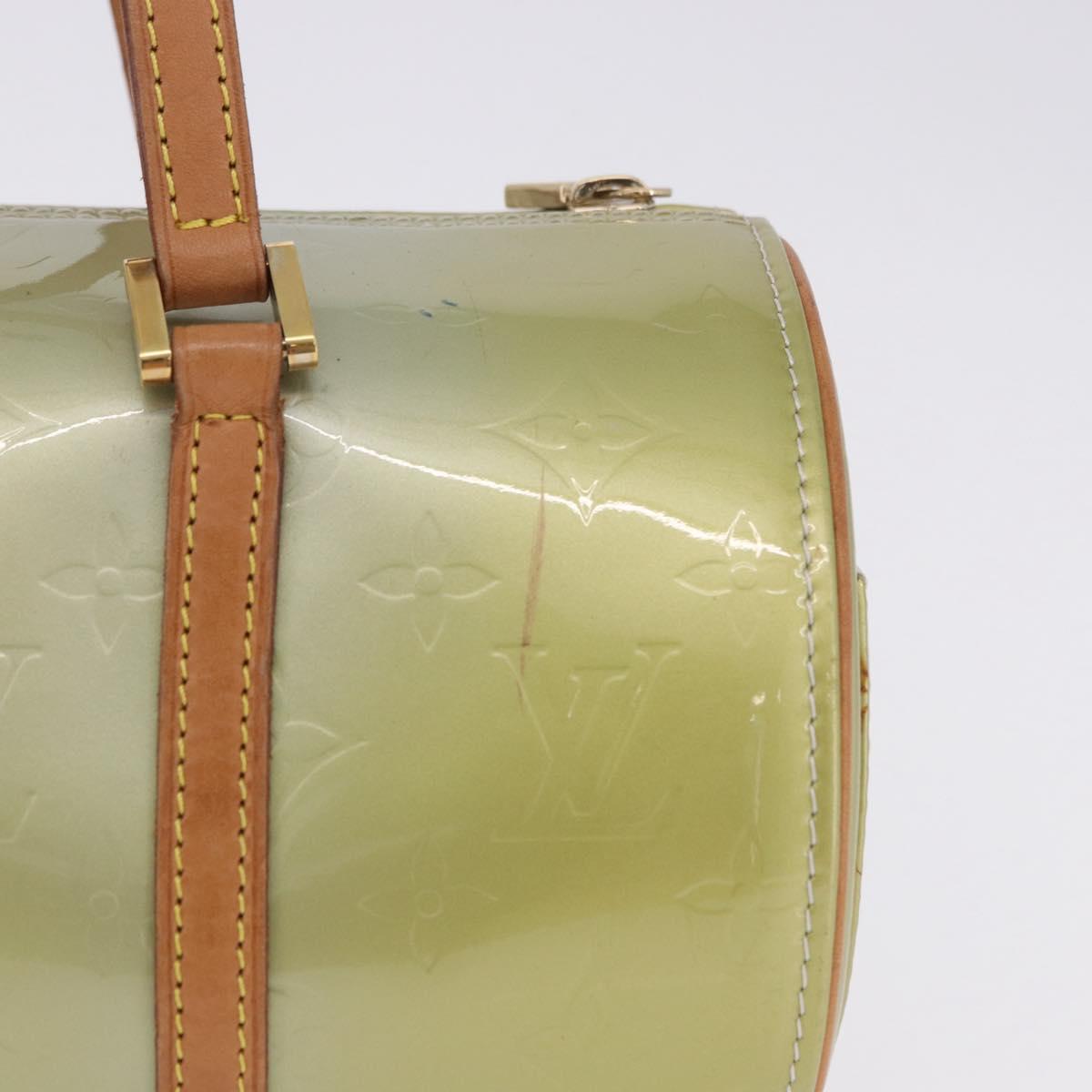 LOUIS VUITTON Monogram Vernis Bedford Hand Bag Gris M91130 LV Auth 201184