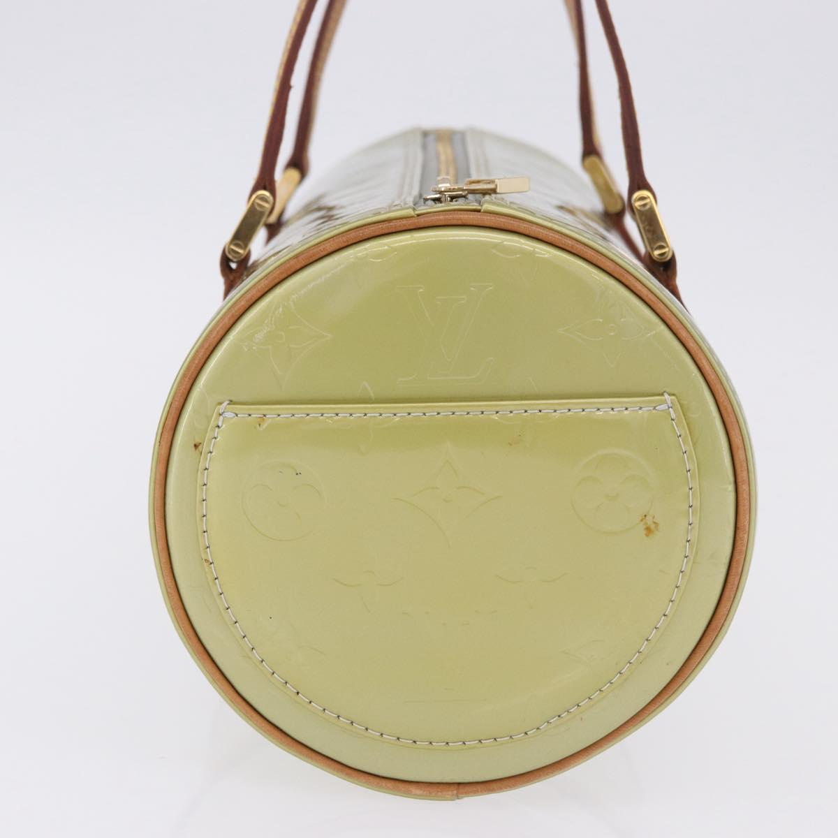 LOUIS VUITTON Monogram Vernis Bedford Hand Bag Gris M91130 LV Auth 201184