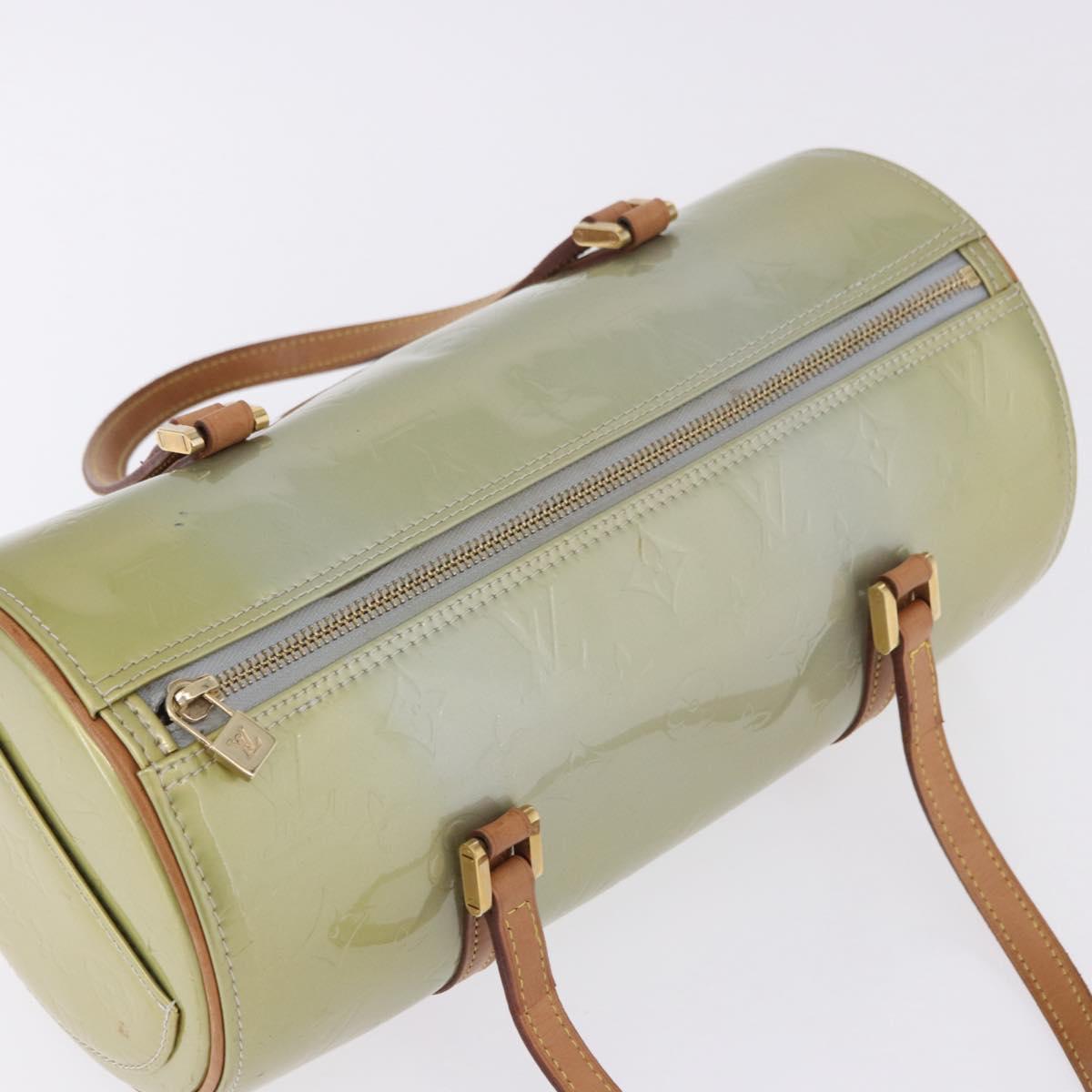 LOUIS VUITTON Monogram Vernis Bedford Hand Bag Gris M91130 LV Auth 201184