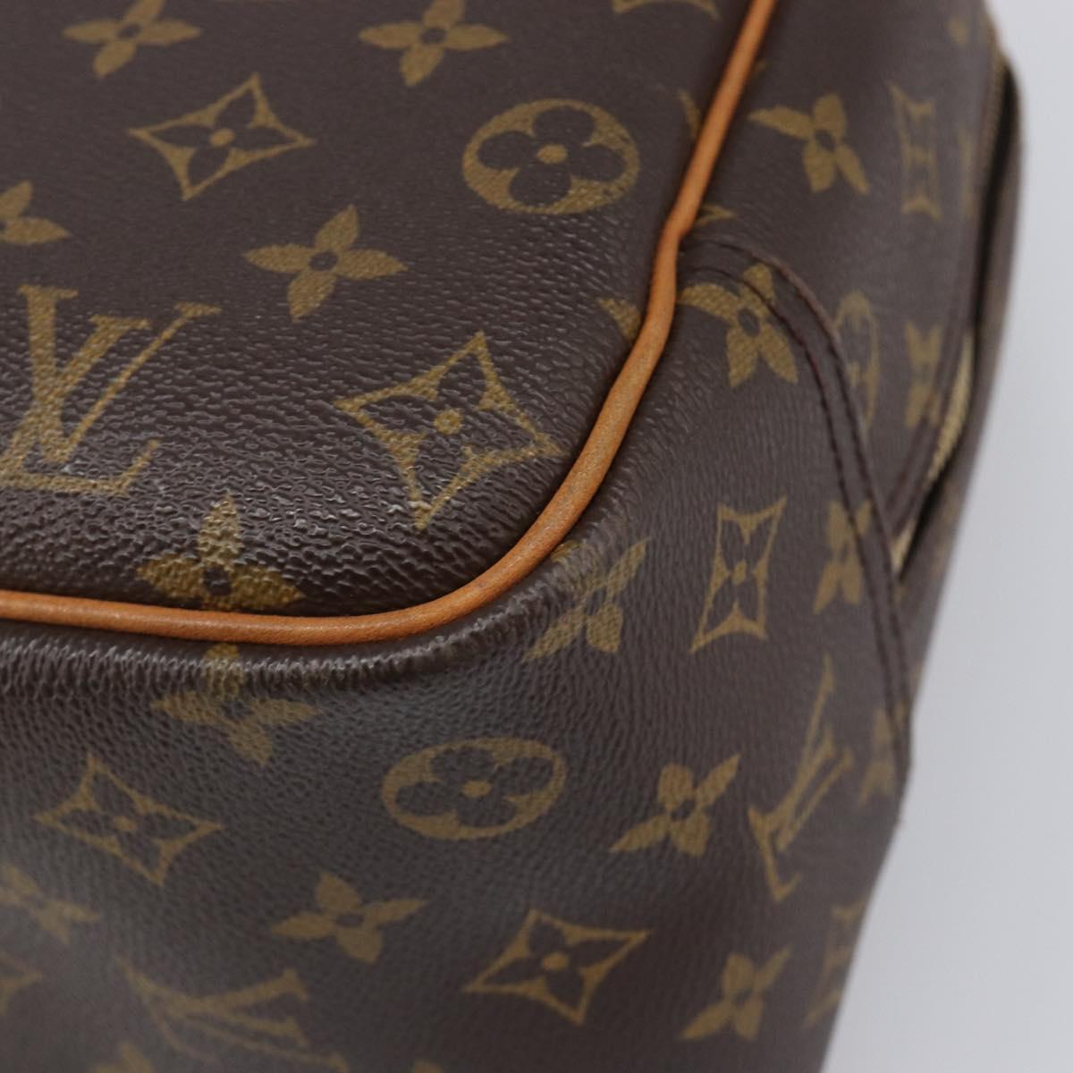 LOUIS VUITTON Monogram Deauville Hand Bag M47270 LV Auth 201185