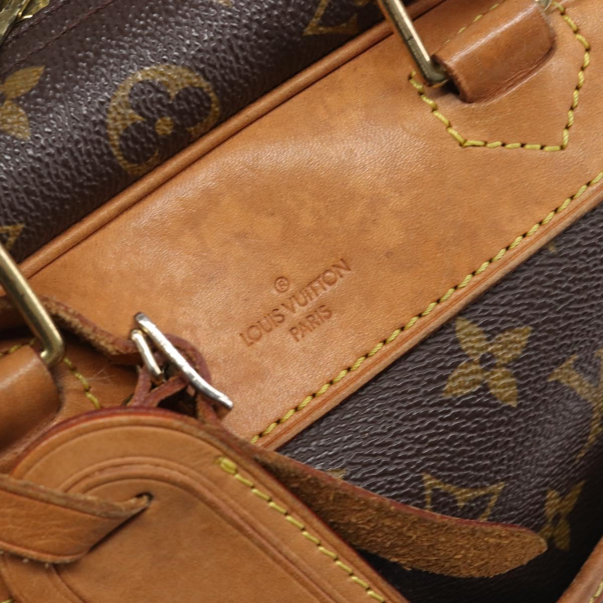 LOUIS VUITTON Monogram Deauville Hand Bag M47270 LV Auth 201185
