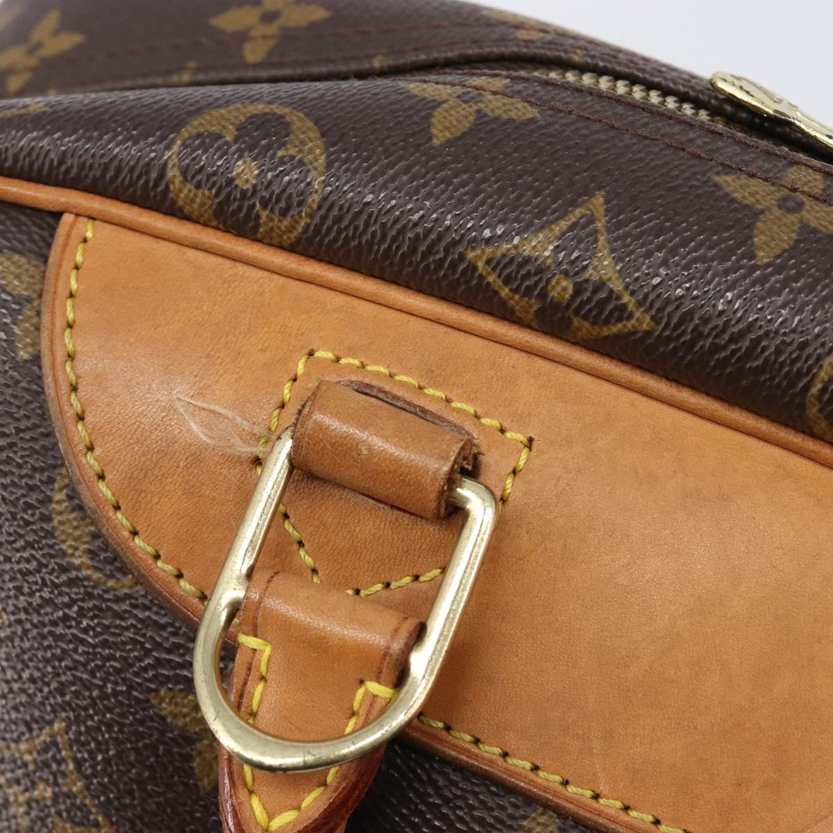 LOUIS VUITTON Monogram Deauville Hand Bag M47270 LV Auth 201185
