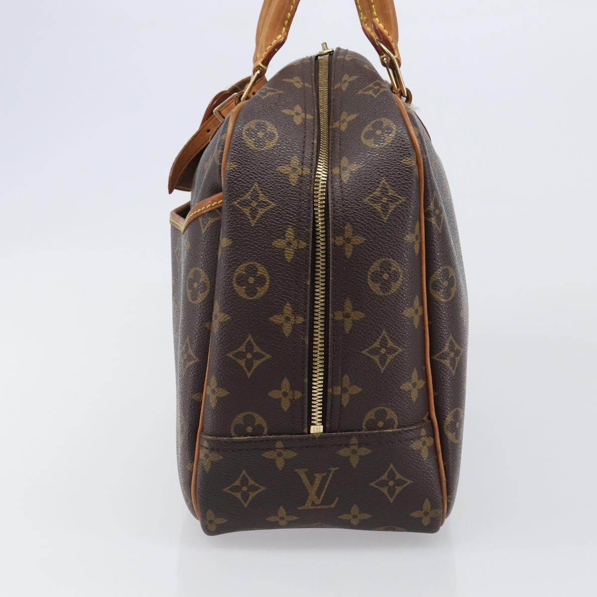 LOUIS VUITTON Monogram Deauville Hand Bag M47270 LV Auth 201185