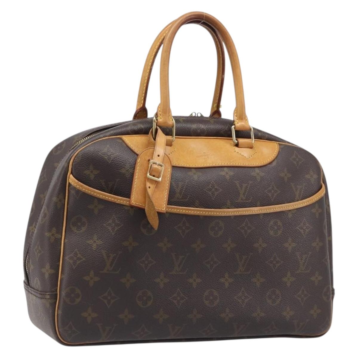 LOUIS VUITTON Monogram Deauville Hand Bag M47270 LV Auth 201186