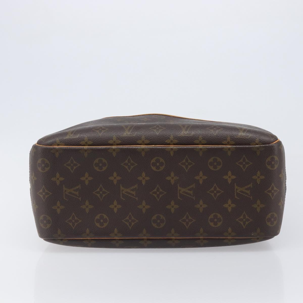 LOUIS VUITTON Monogram Deauville Hand Bag M47270 LV Auth 201186