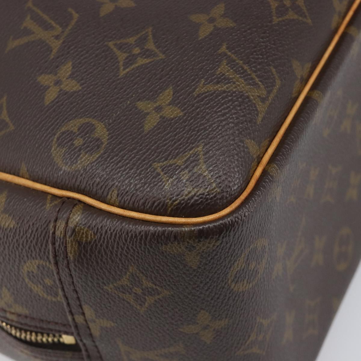 LOUIS VUITTON Monogram Deauville Hand Bag M47270 LV Auth 201186