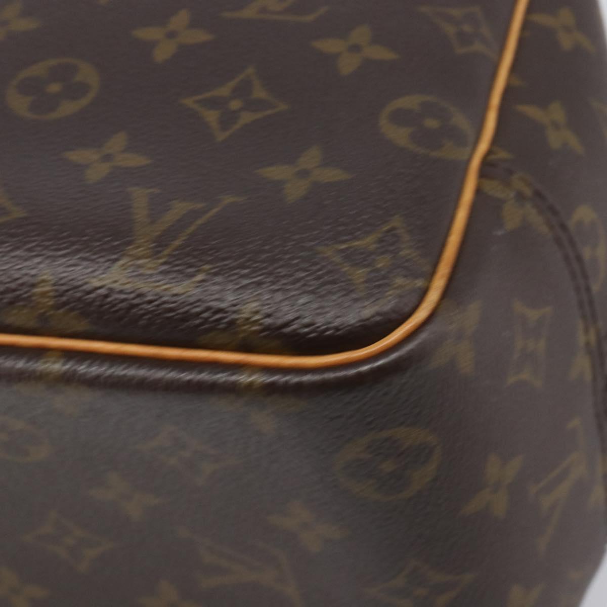 LOUIS VUITTON Monogram Deauville Hand Bag M47270 LV Auth 201186