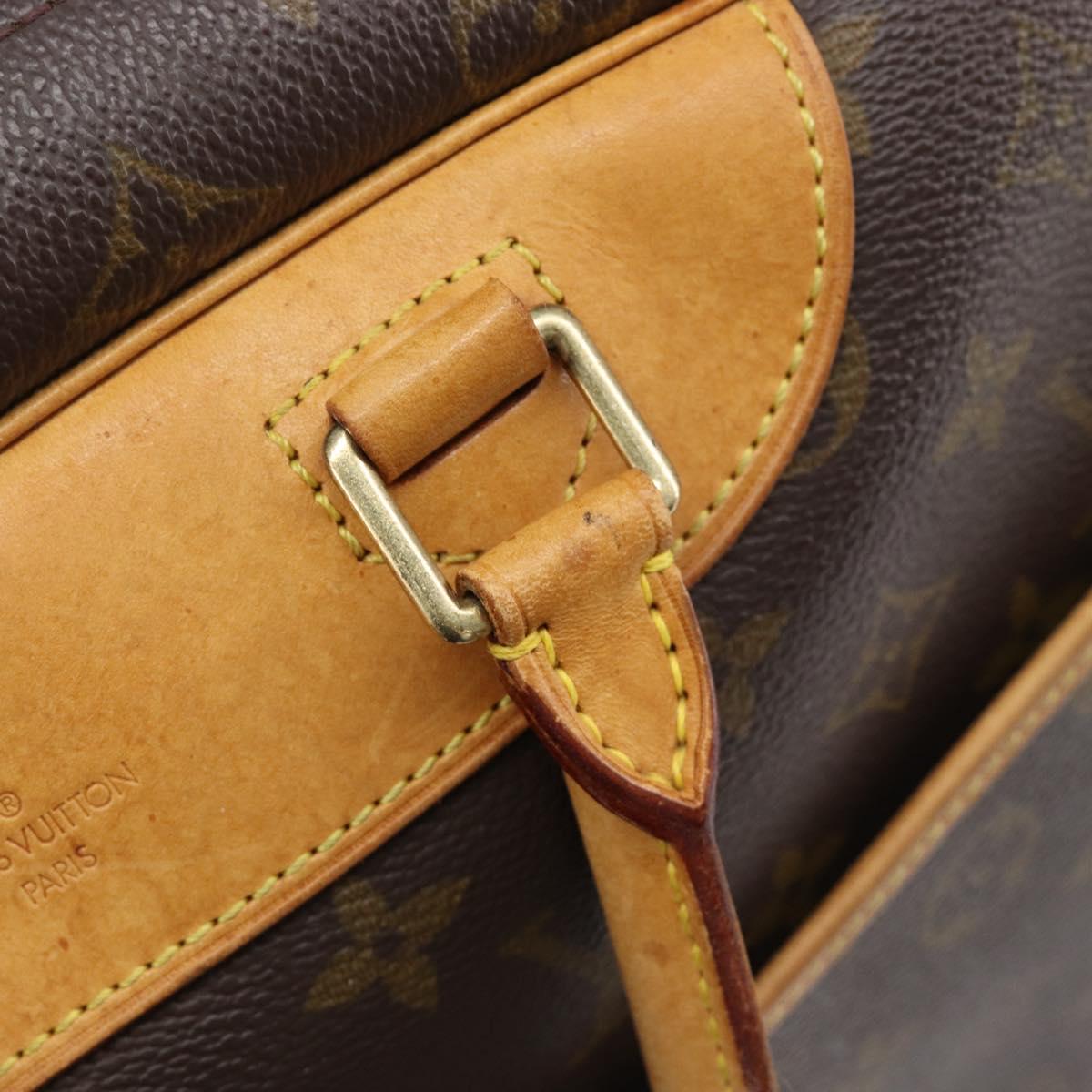 LOUIS VUITTON Monogram Deauville Hand Bag M47270 LV Auth 201186