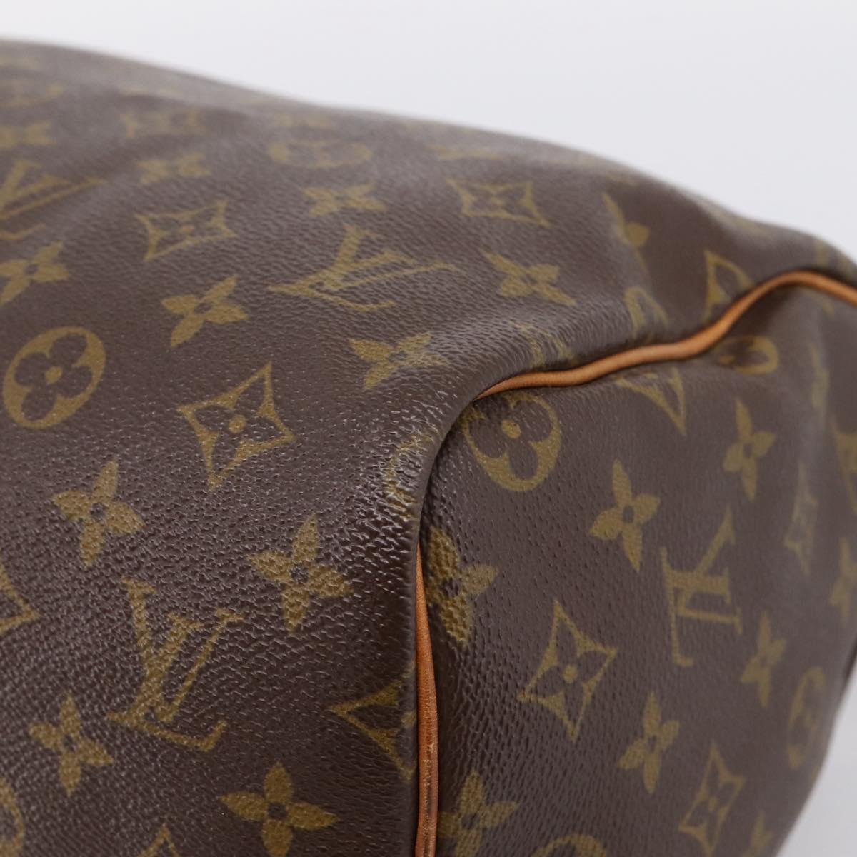 LOUIS VUITTON Monogram Speedy 30 Hand Bag M41526 LV Auth 201188A