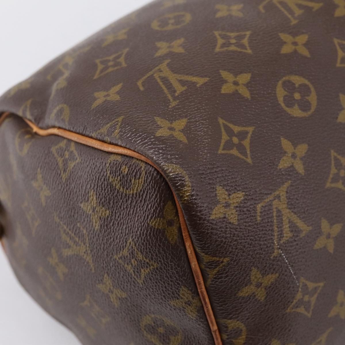 LOUIS VUITTON Monogram Speedy 30 Hand Bag M41526 LV Auth 201188A