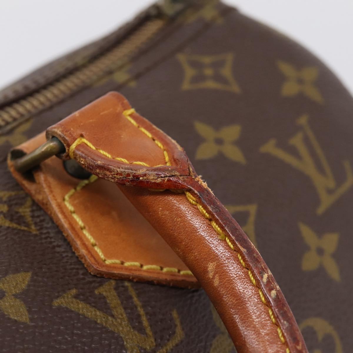 LOUIS VUITTON Monogram Speedy 30 Hand Bag M41526 LV Auth 201188A