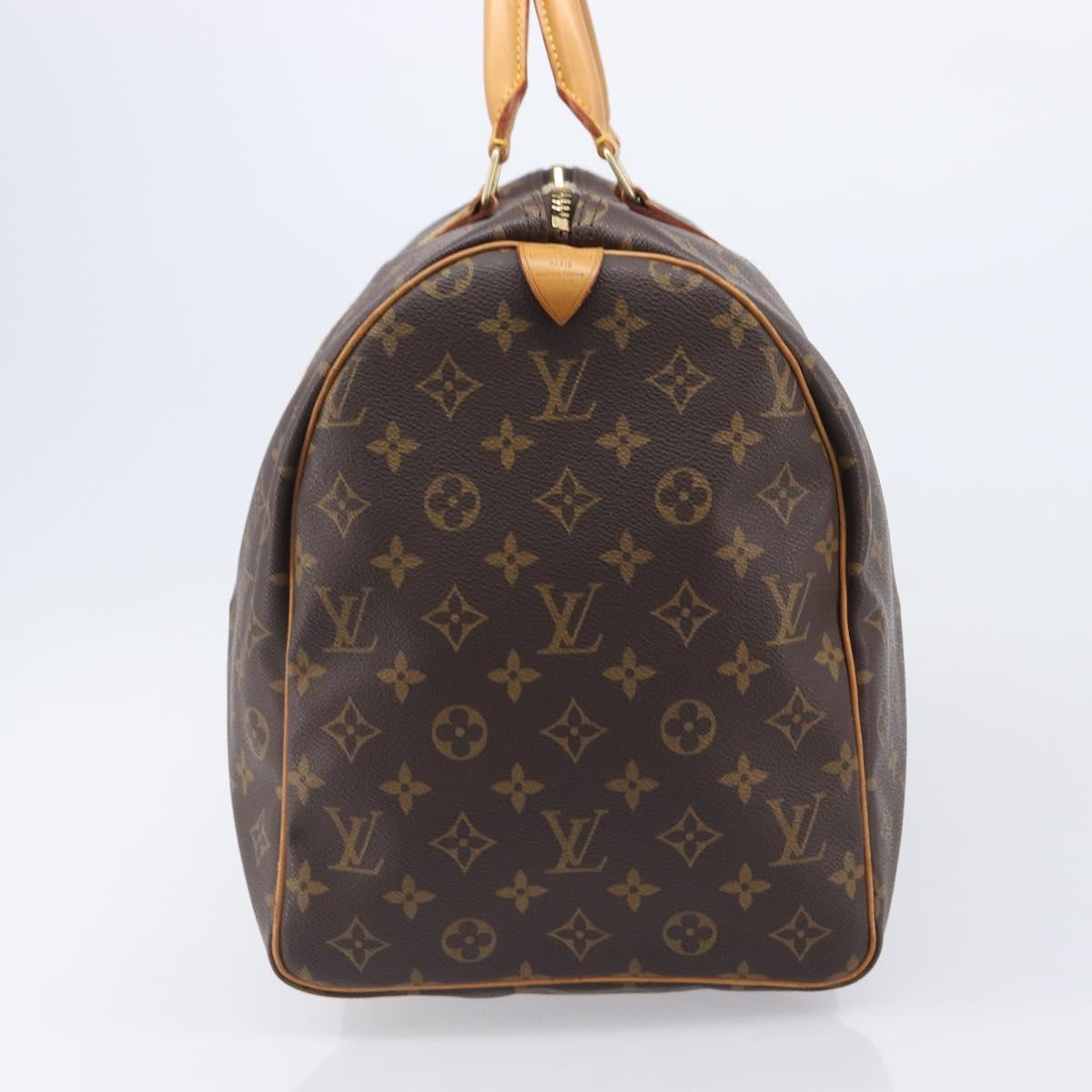 LOUIS VUITTON Monogram Keepall 50 Boston Bag M41426 LV Auth 201194V