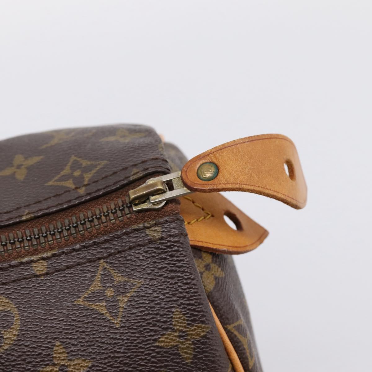 LOUIS VUITTON Monogram Speedy 30 Hand Bag M41526 LV Auth 201195A