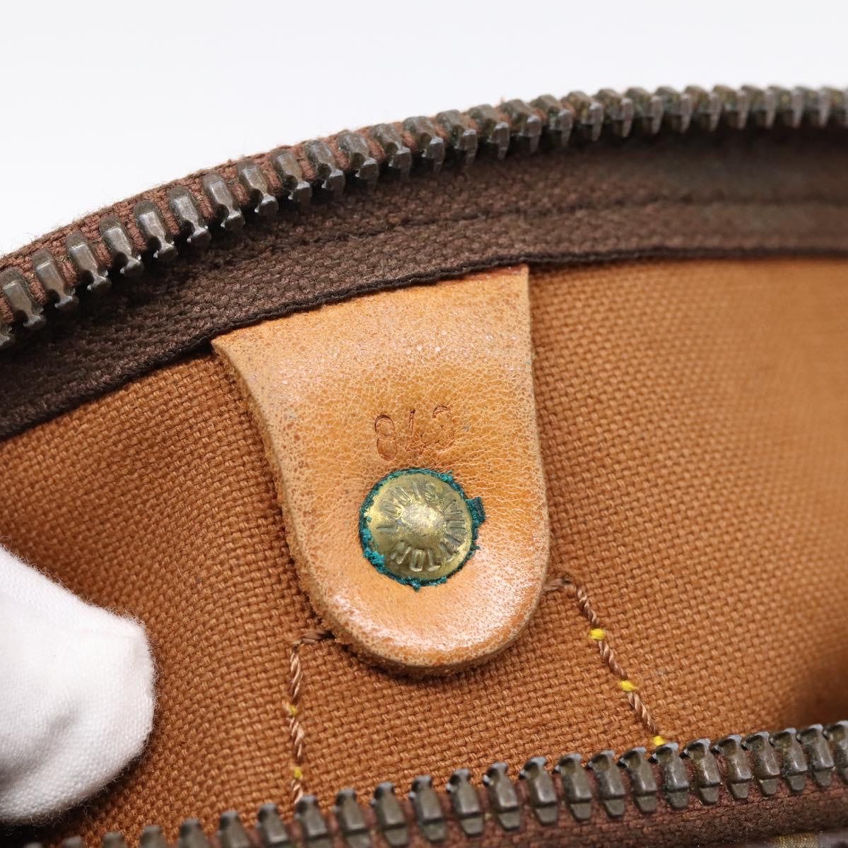 LOUIS VUITTON Monogram Speedy 30 Hand Bag M41526 LV Auth 201195A