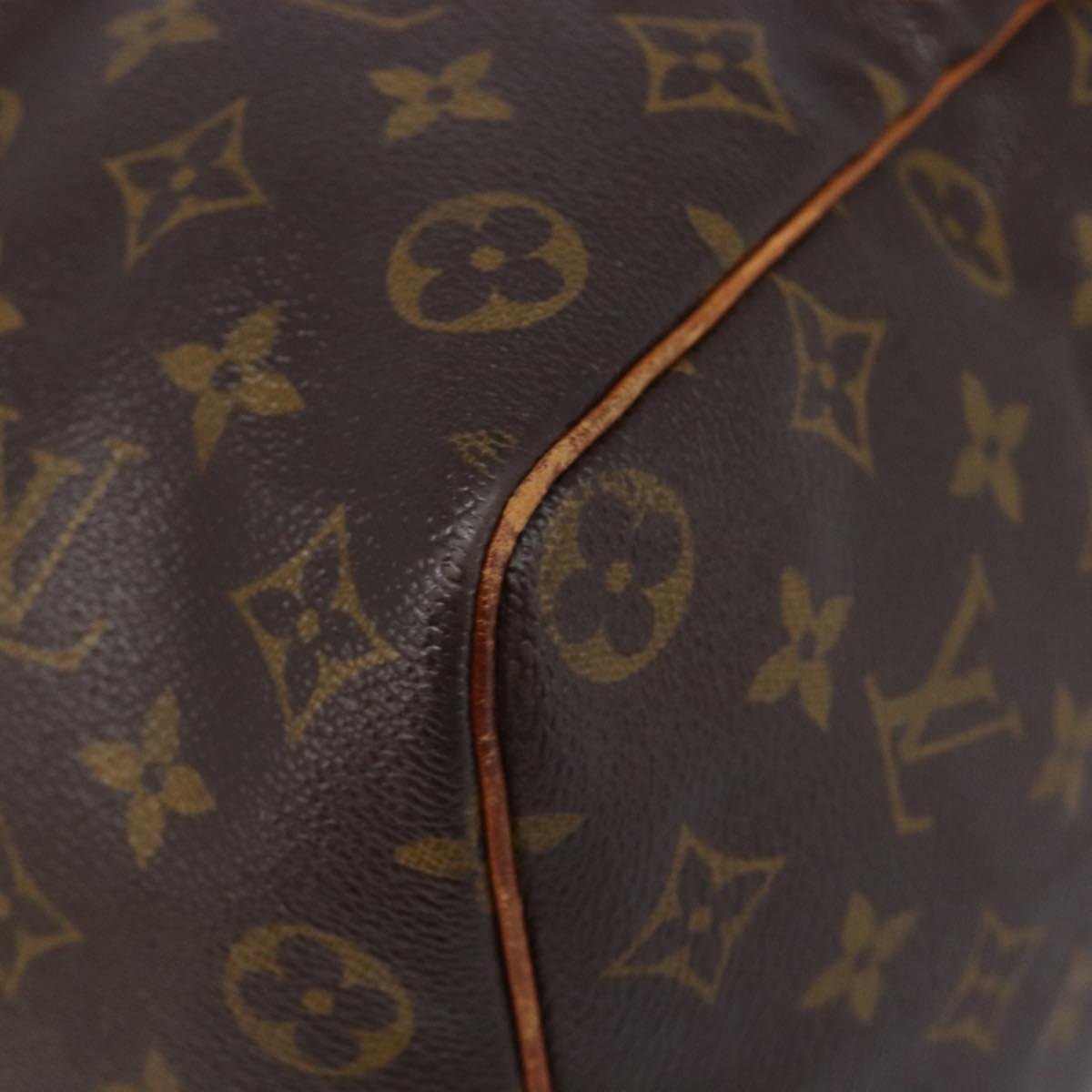 LOUIS VUITTON Monogram Speedy 35 Hand Bag M41524 LV Auth 201198