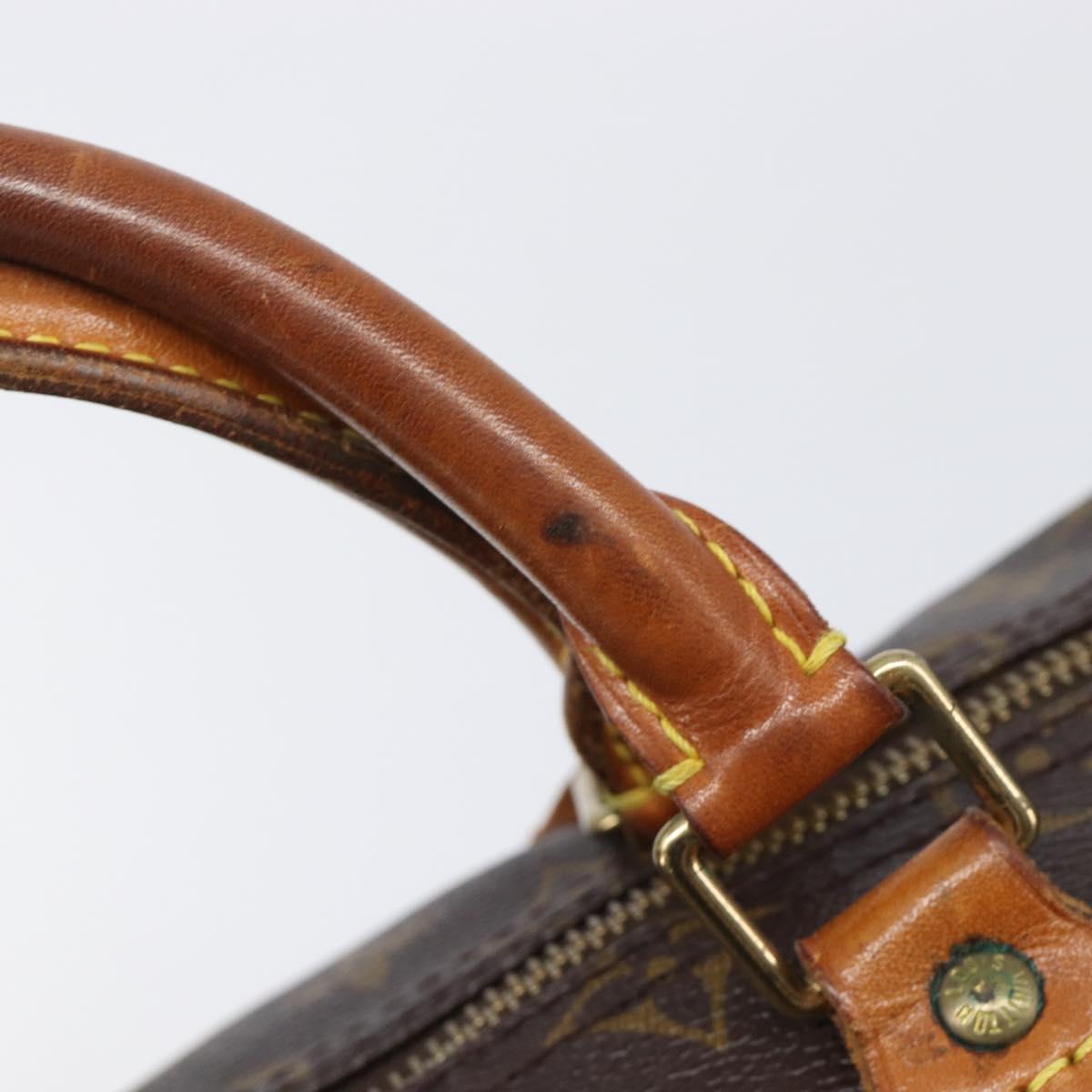LOUIS VUITTON Monogram Speedy 35 Hand Bag M41524 LV Auth 201198