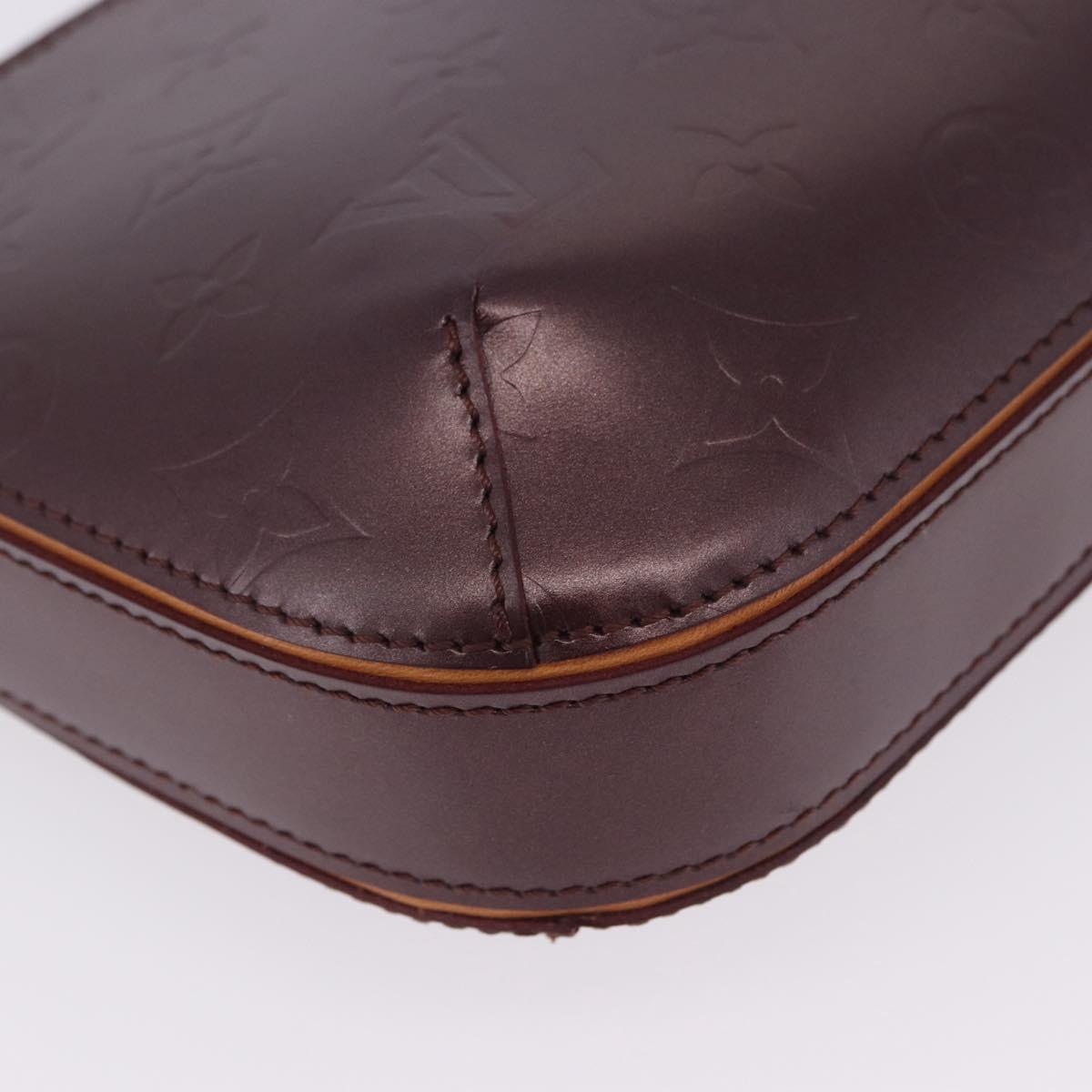 LOUIS VUITTON Monogram Mat Fowler Shoulder Bag Viole M55146 LV Auth 201202V