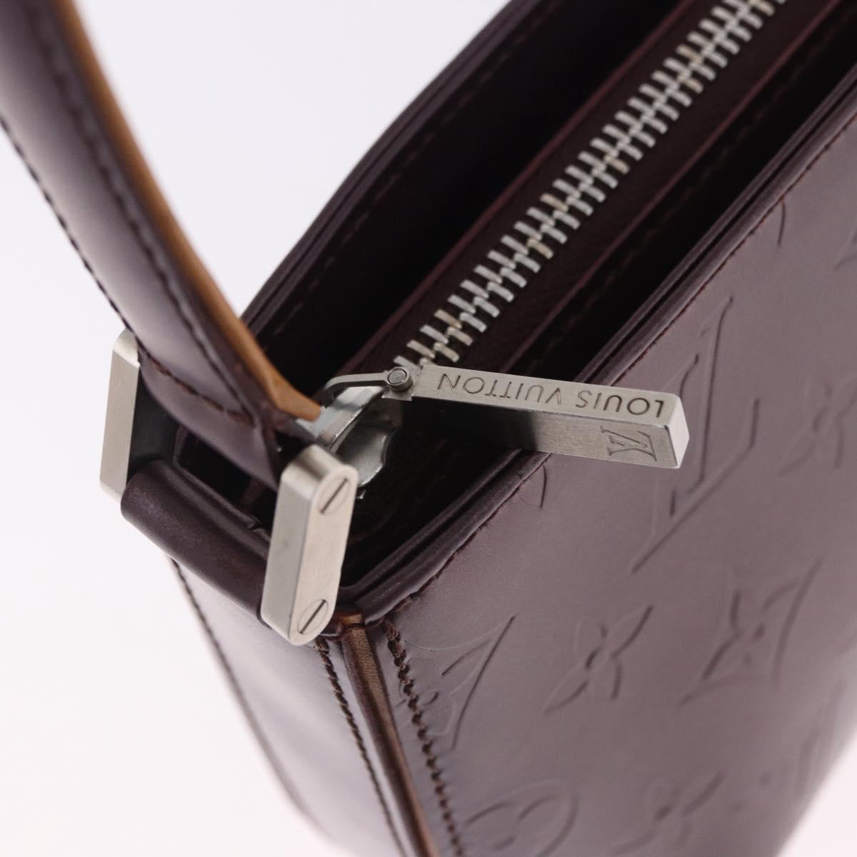 LOUIS VUITTON Monogram Mat Fowler Shoulder Bag Viole M55146 LV Auth 201202V