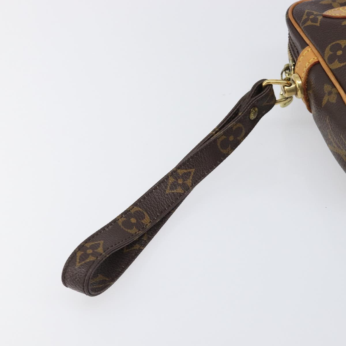 LOUIS VUITTON Monogram Marly Dragonne GM Clutch Bag M51825 LV Auth 201204A