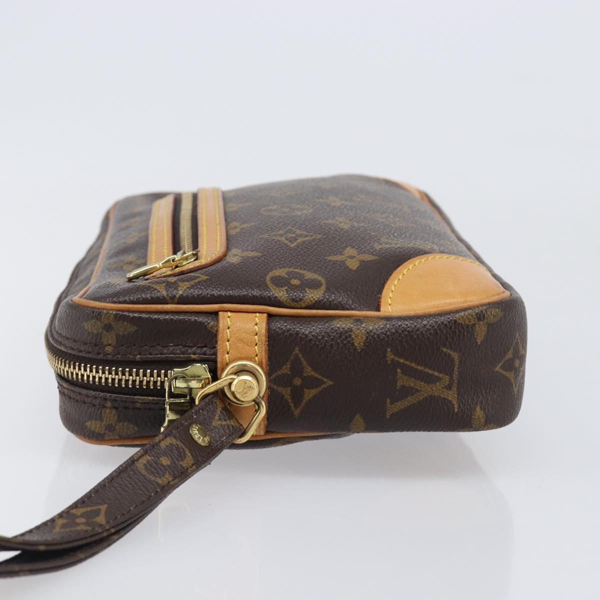 LOUIS VUITTON Monogram Marly Dragonne GM Clutch Bag M51825 LV Auth 201204A