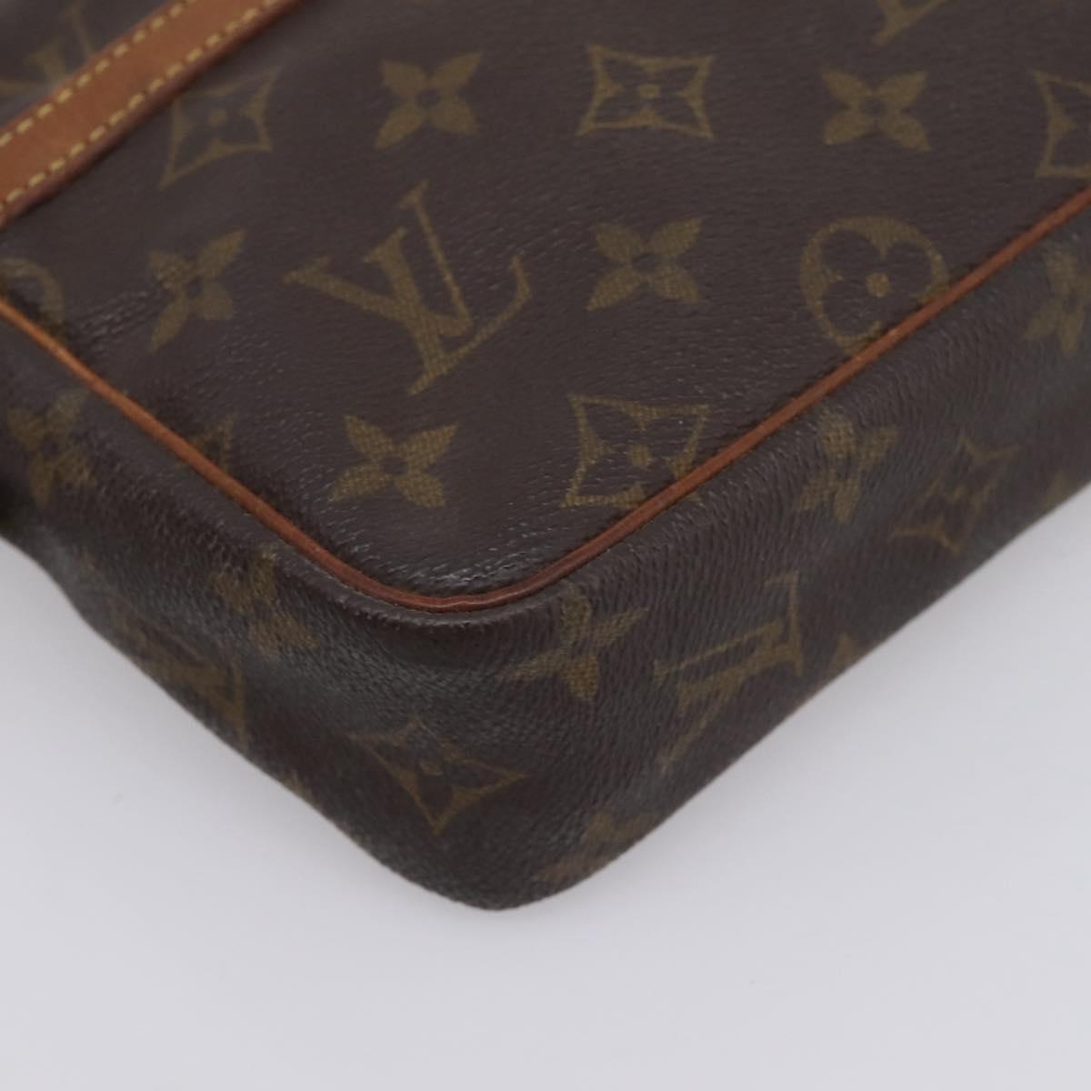 LOUIS VUITTON Monogram Compiegne 23 Clutch Bag M51847 LV Auth 201211